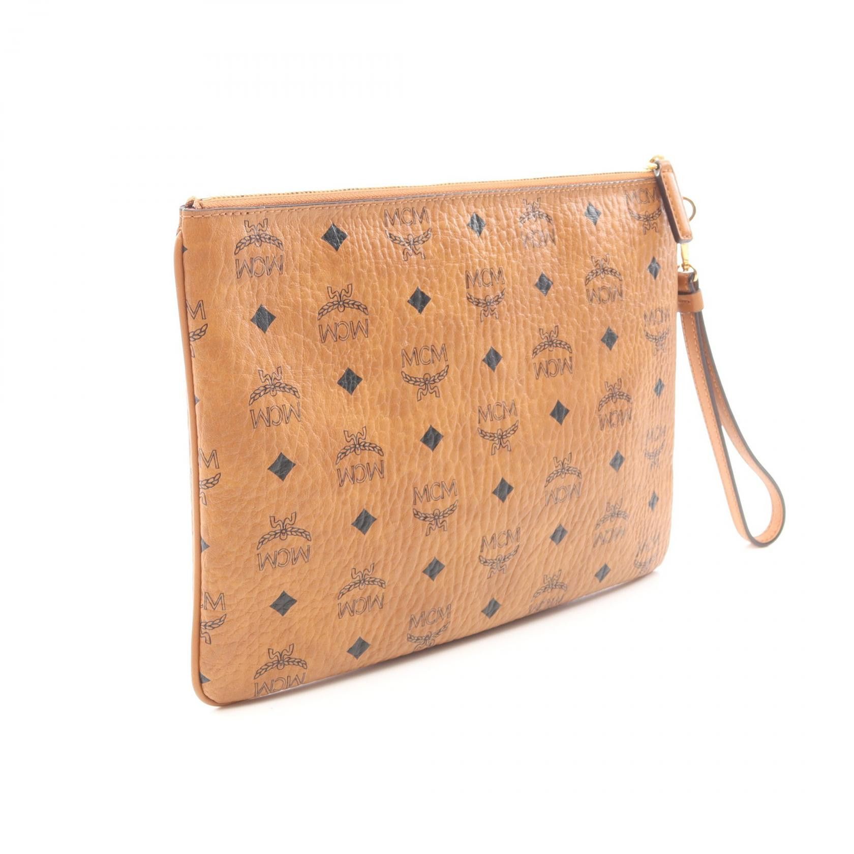 MCM MCM MCM Visetos Clutch Bag Plastic / Synthetic Clutch Bag DUTY FREE for USA Size ONE SIZE - 2 Thumbnail