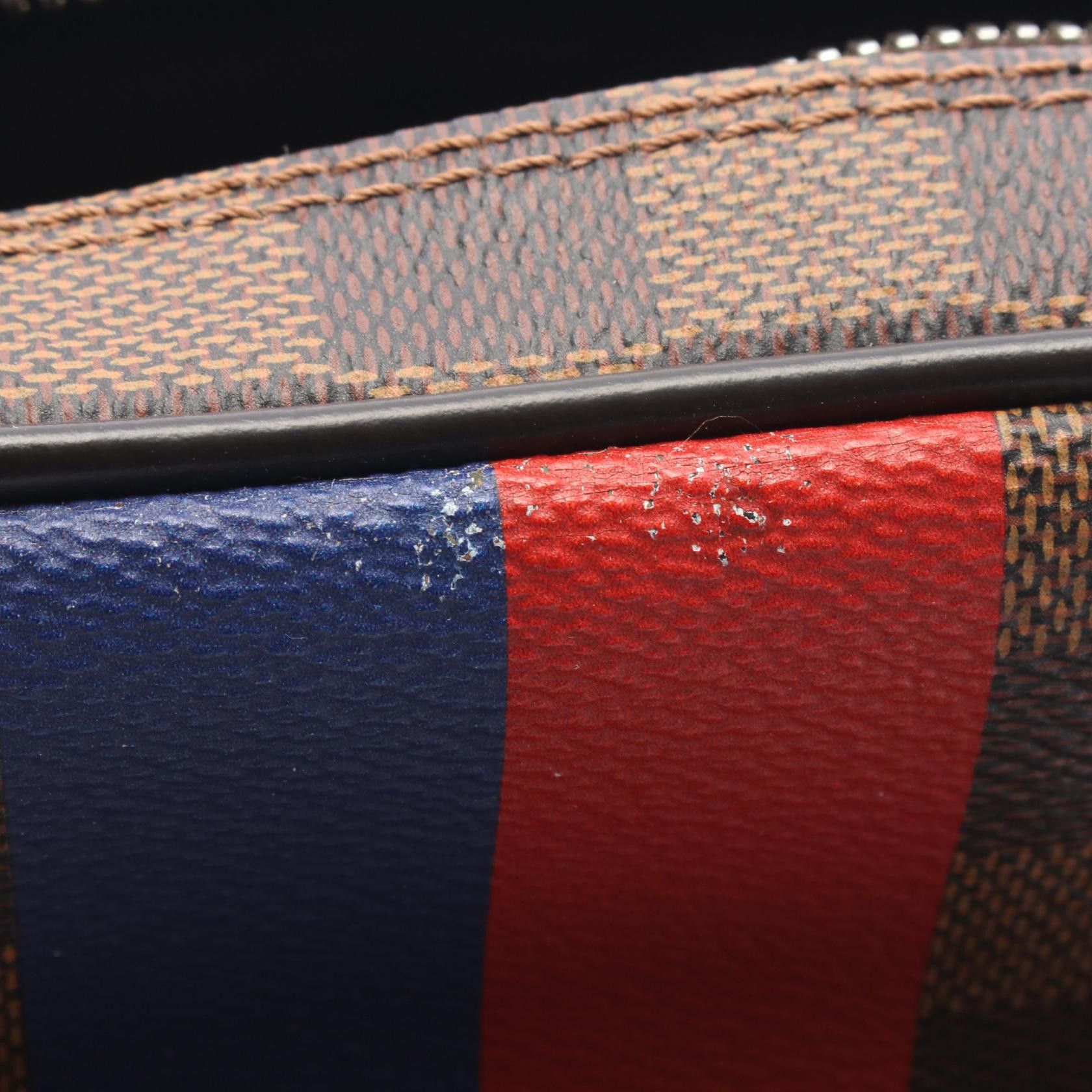 Louis Vuitton Louis Vuitton Louis Vuitton Amazon Damier Savannah Shoulder Bag Textile Shoulder Bag N42703 DUTY FREE for USA Size ONE SIZE - 6 Thumbnail
