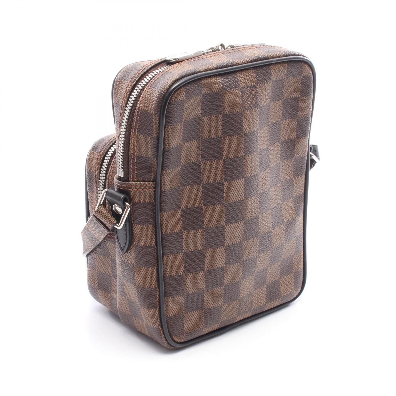 Louis Vuitton Louis Vuitton Louis Vuitton Amazon Damier Savannah Shoulder Bag Textile Shoulder Bag N42703 DUTY FREE for USA Size ONE SIZE - 2 Thumbnail