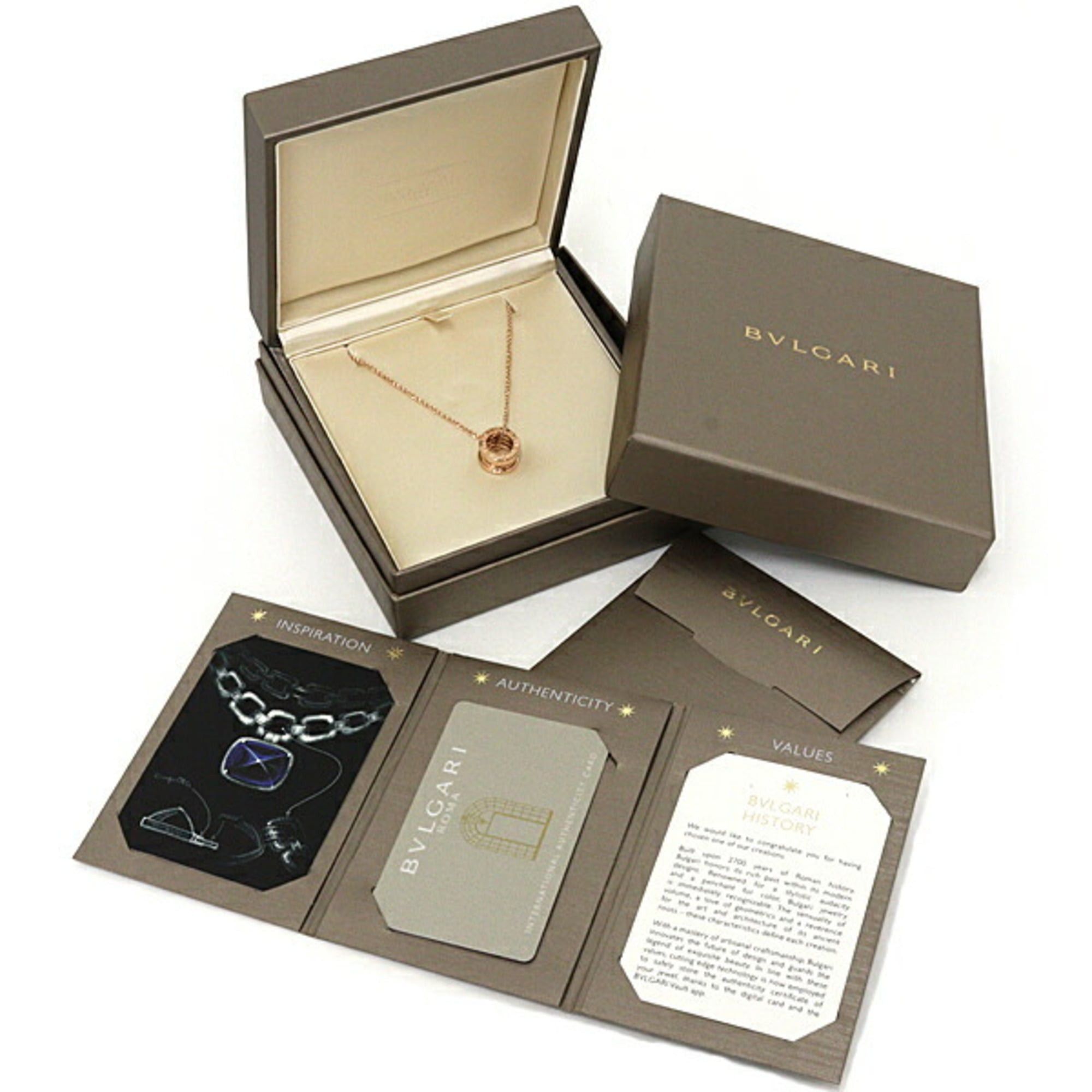 Bvlgari Bvlgari Bulgari B.zero1 Necklace, Pink Gold (18KPG, 750PG), 335924 Size ONE SIZE - 6 Thumbnail