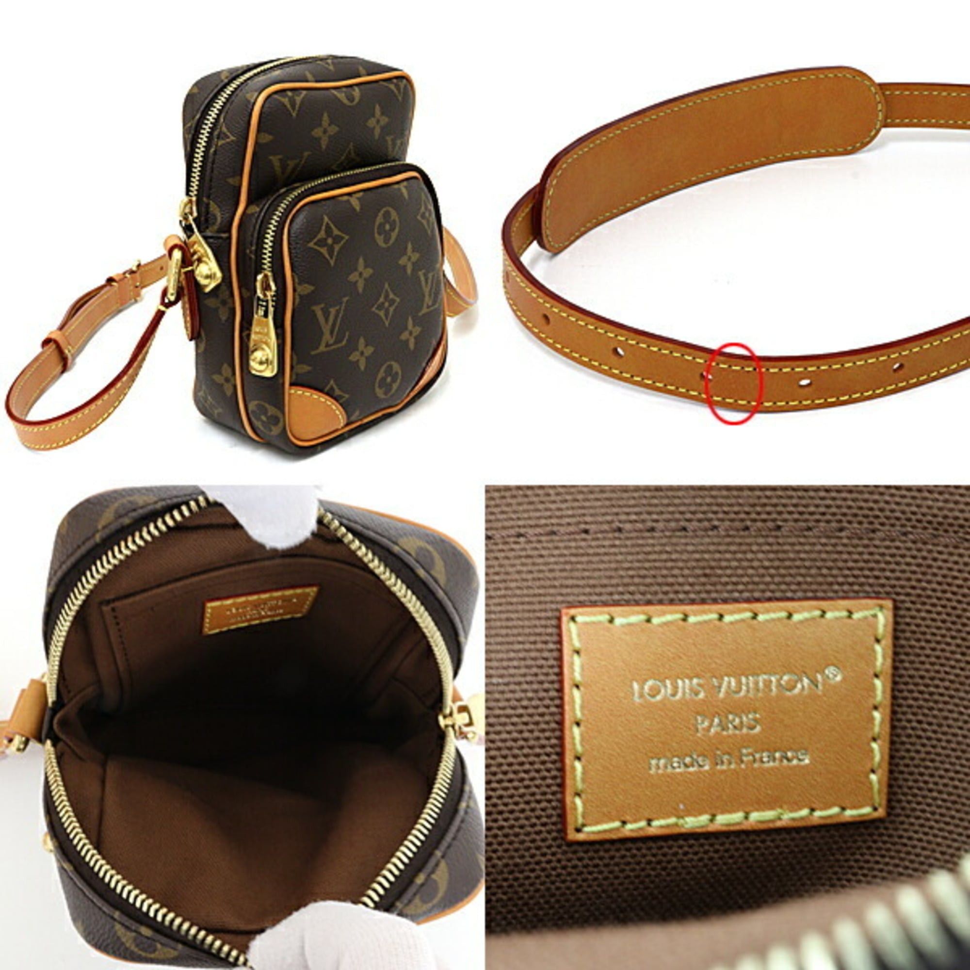 Louis Vuitton Louis Vuitton Amazon Shoulder Bag, Monogram Canvas, M14014, Brown Size ONE SIZE - 5 Thumbnail