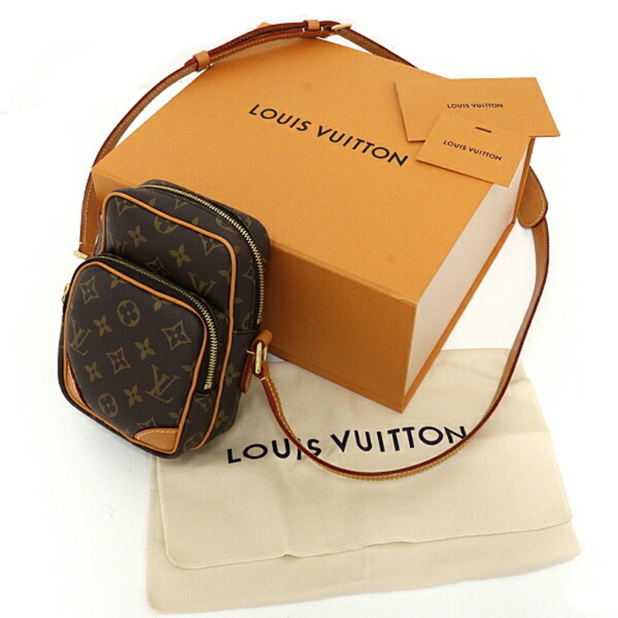 Louis Vuitton Louis Vuitton Amazon Shoulder Bag, Monogram Canvas, M14014, Brown Size ONE SIZE - 2 Thumbnail