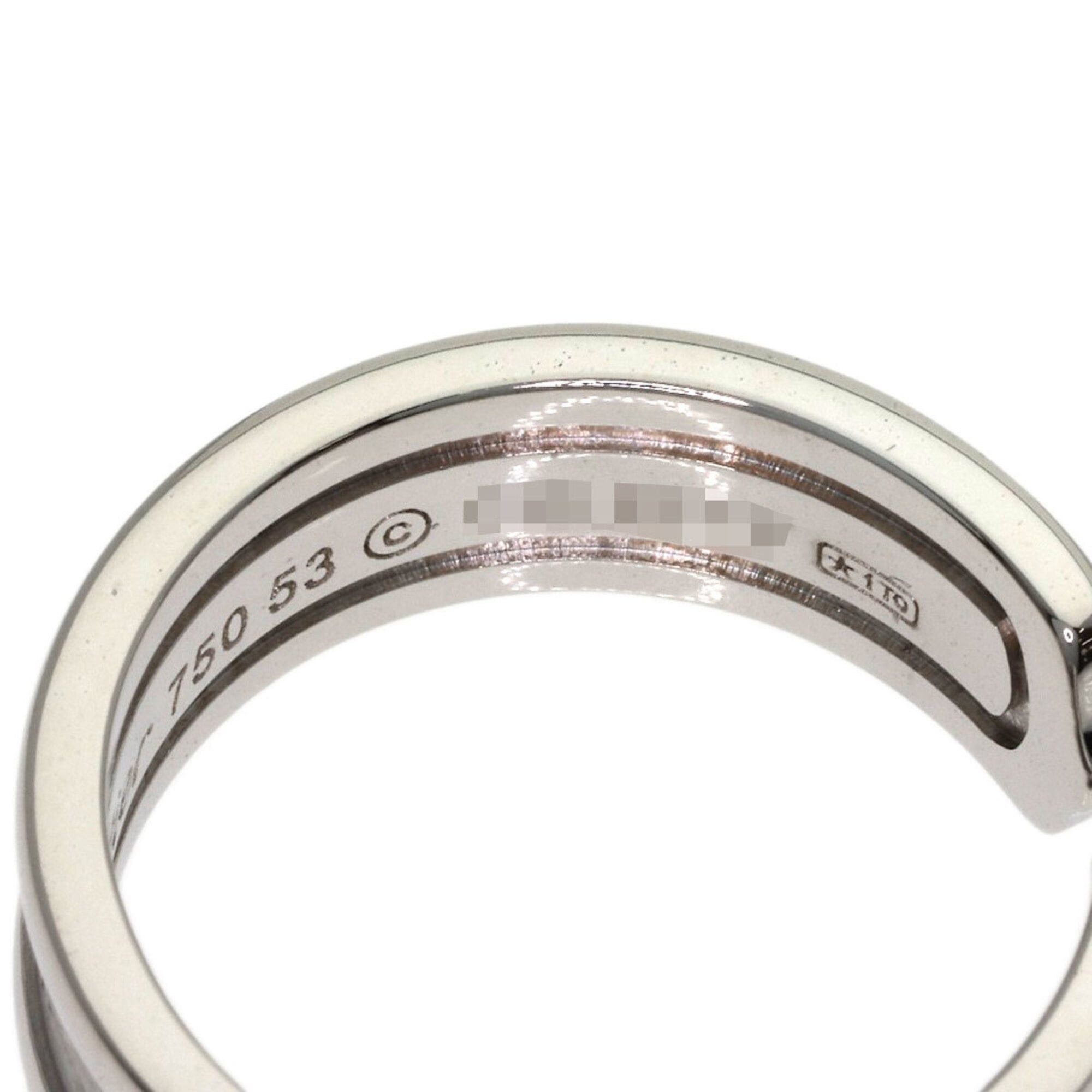 Cartier Cartier C2 Ring SM #53 Ring, 18K White Gold, Women's, CARTIER Size ONE SIZE - 6 Thumbnail