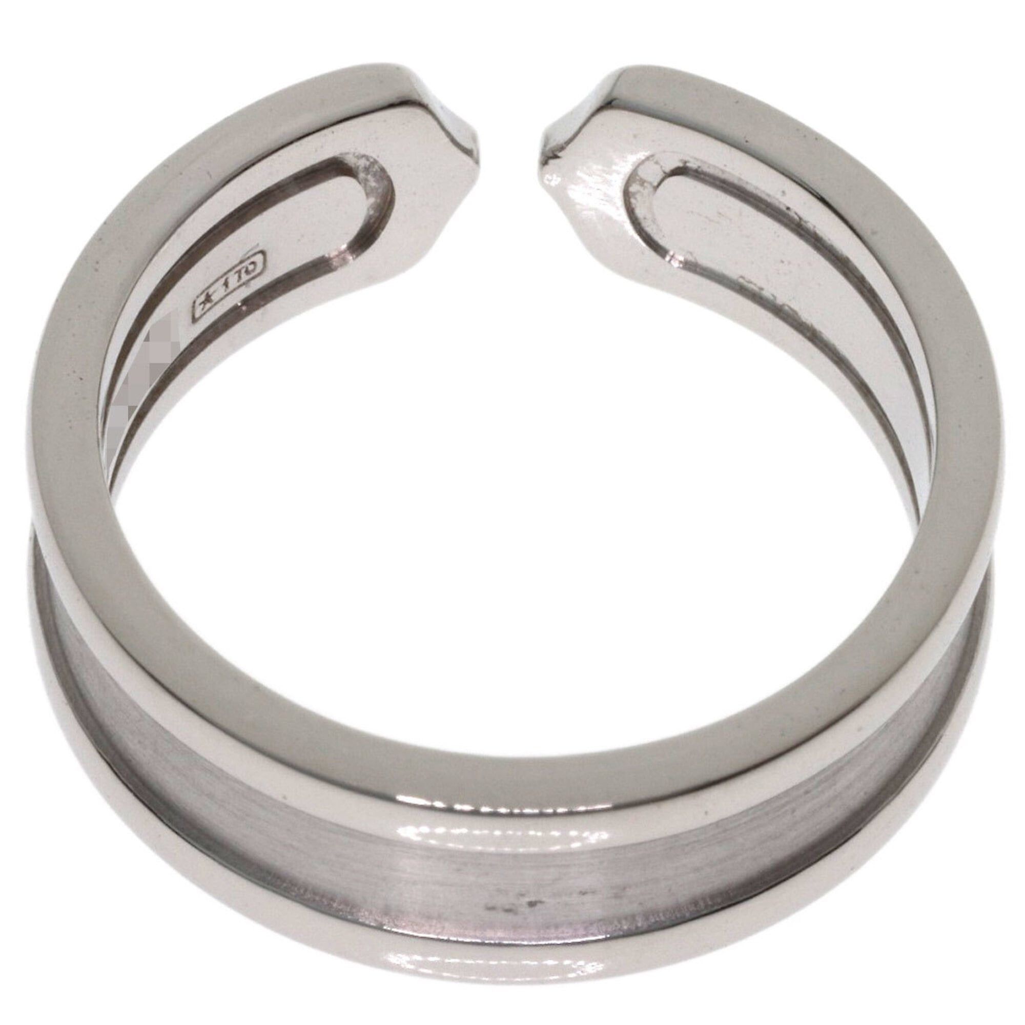Cartier Cartier C2 Ring SM #53 Ring, 18K White Gold, Women's, CARTIER Size ONE SIZE - 4 Thumbnail