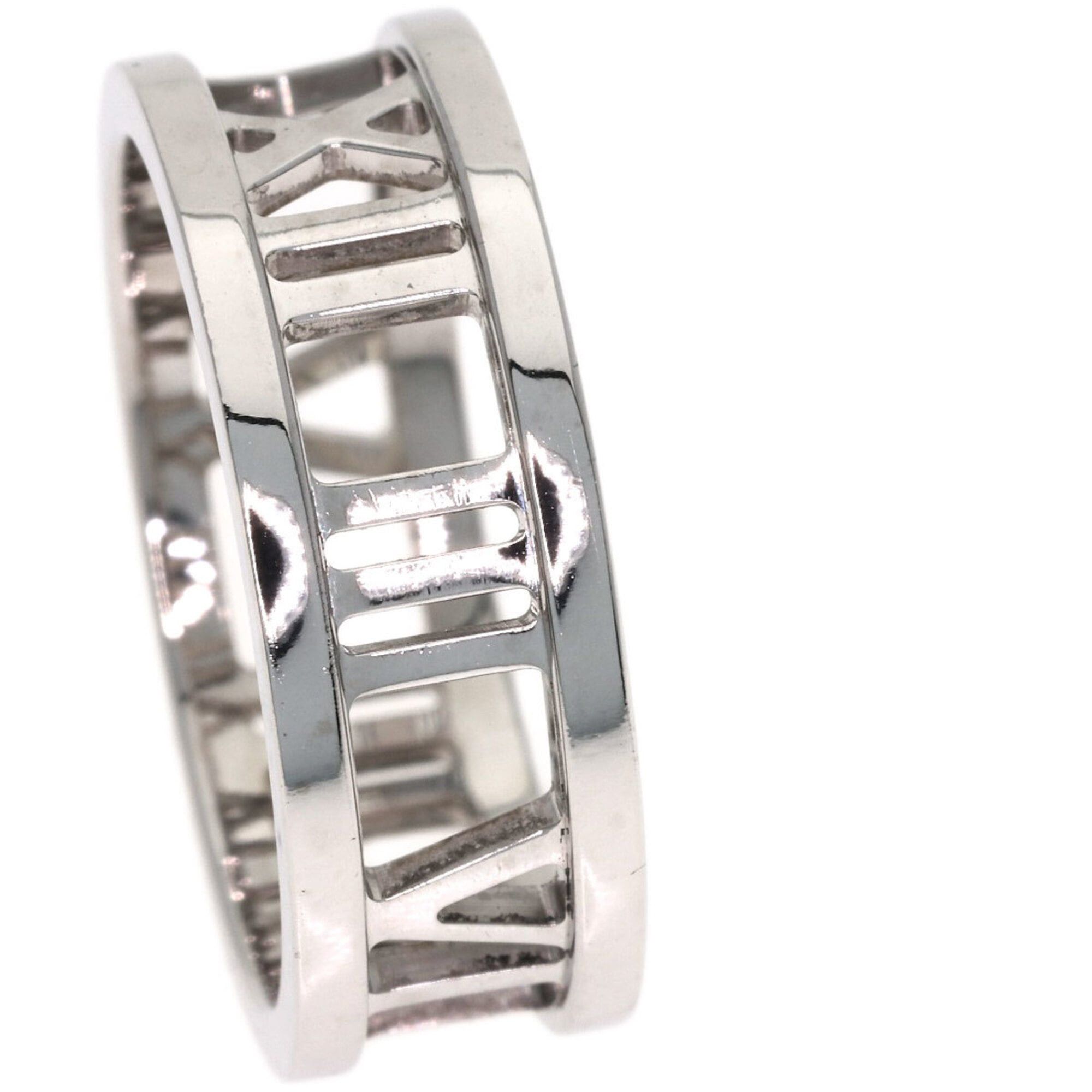 Tiffany & Co. Tiffany & Co. Open Atlas Ring, 18K White Gold, Women's. Size ONE SIZE - 7 Thumbnail