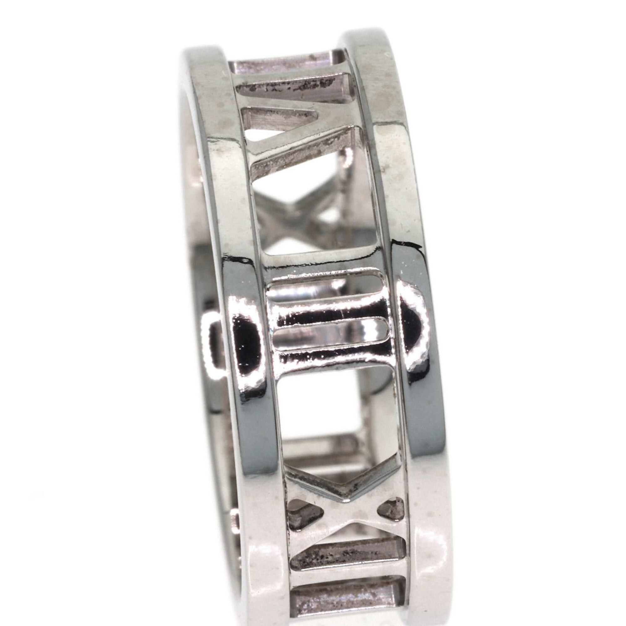 Tiffany & Co. Tiffany & Co. Open Atlas Ring, 18K White Gold, Women's. Size ONE SIZE - 9 Thumbnail