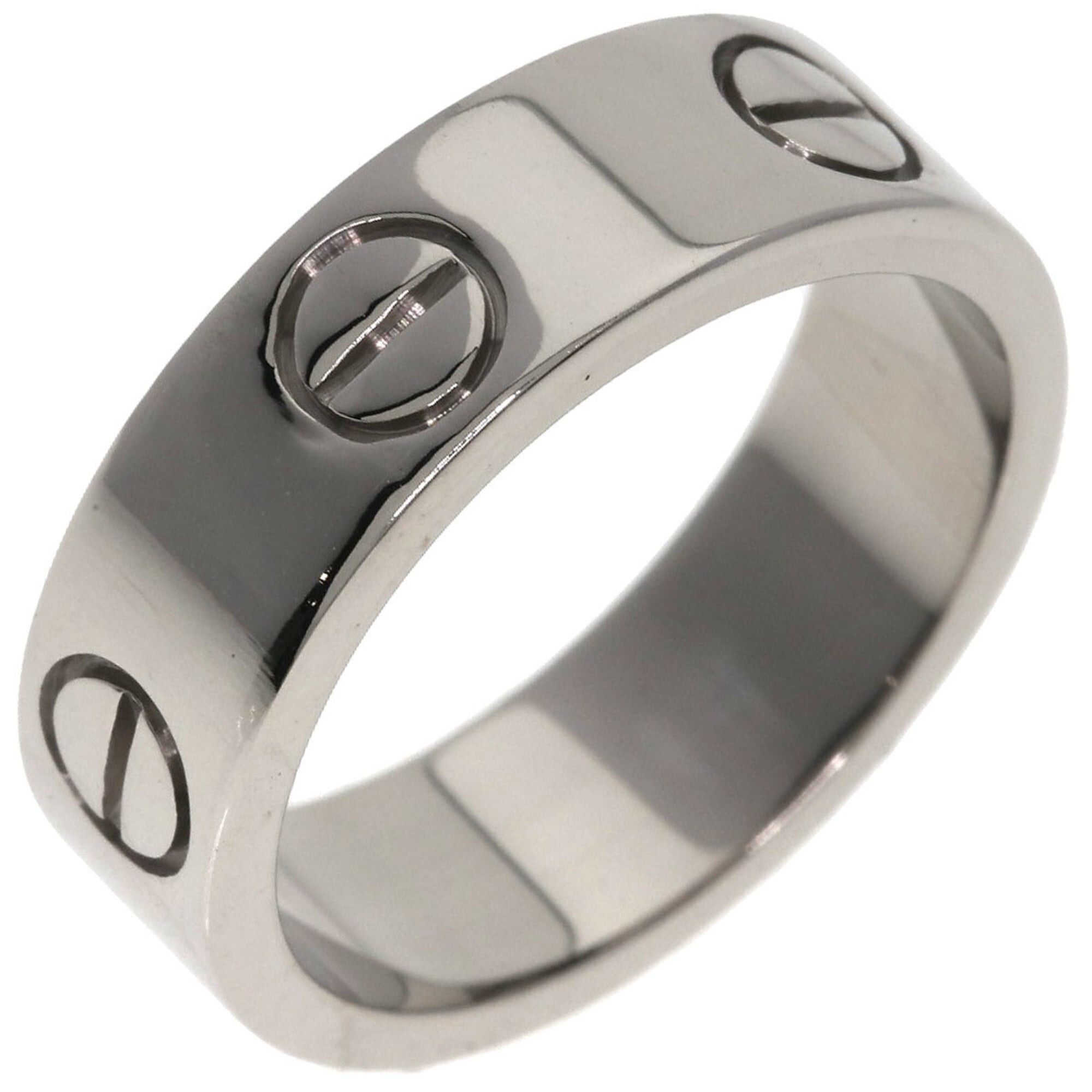 Cartier Cartier Love Ring #50, 18K White Gold, Women's Ring, CARTIER Size ONE SIZE - 2 Thumbnail
