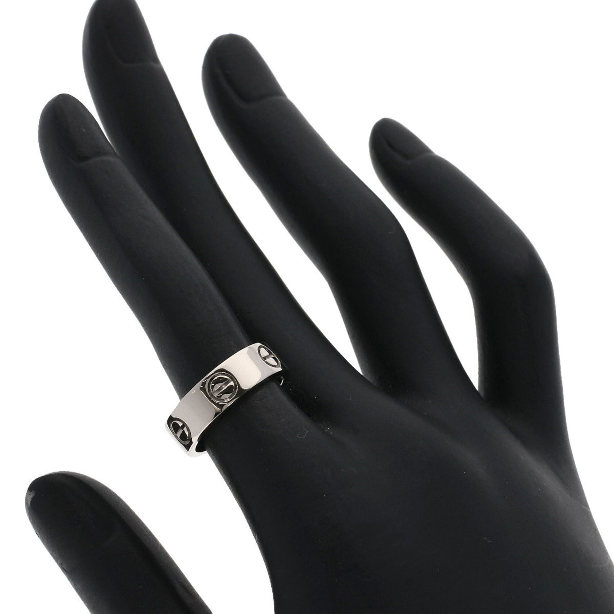 Cartier Cartier Love Ring #50, 18K White Gold, Women's Ring, CARTIER Size ONE SIZE - 5 Thumbnail