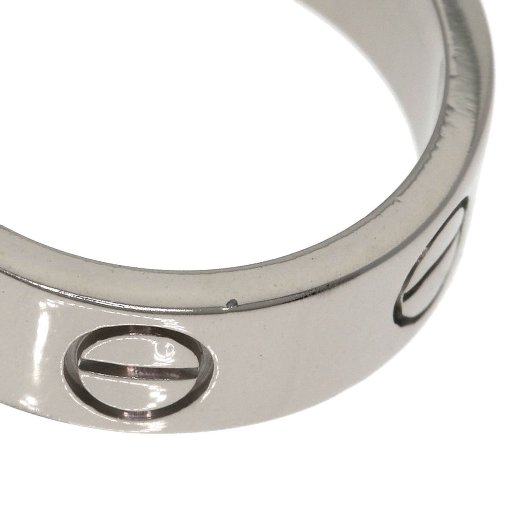 Cartier Cartier Love Ring #50, 18K White Gold, Women's Ring, CARTIER Size ONE SIZE - 6 Thumbnail