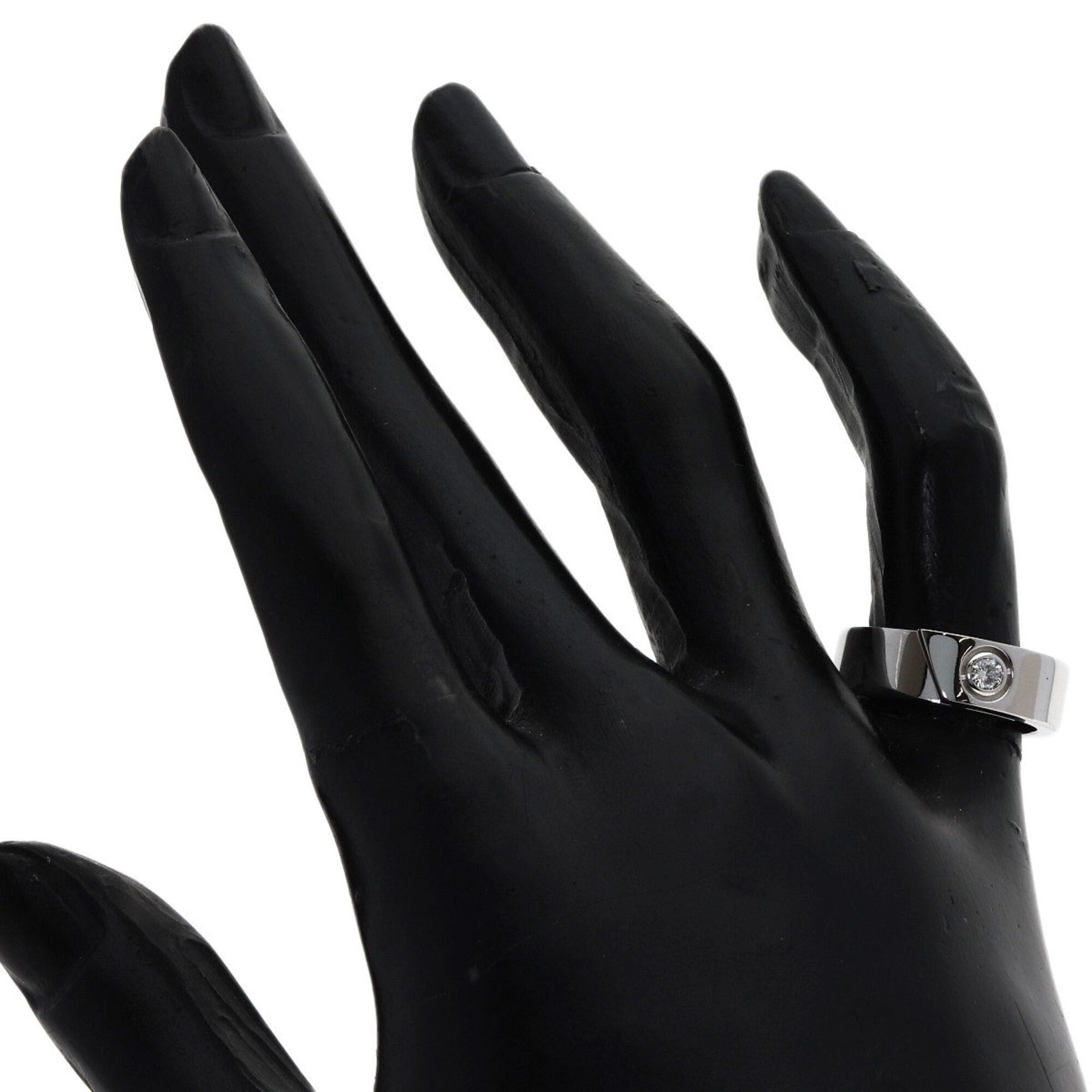 Cartier Cartier Anniversary Diamond Ring #46, 18K White Gold, Women's. Size ONE SIZE - 6 Thumbnail