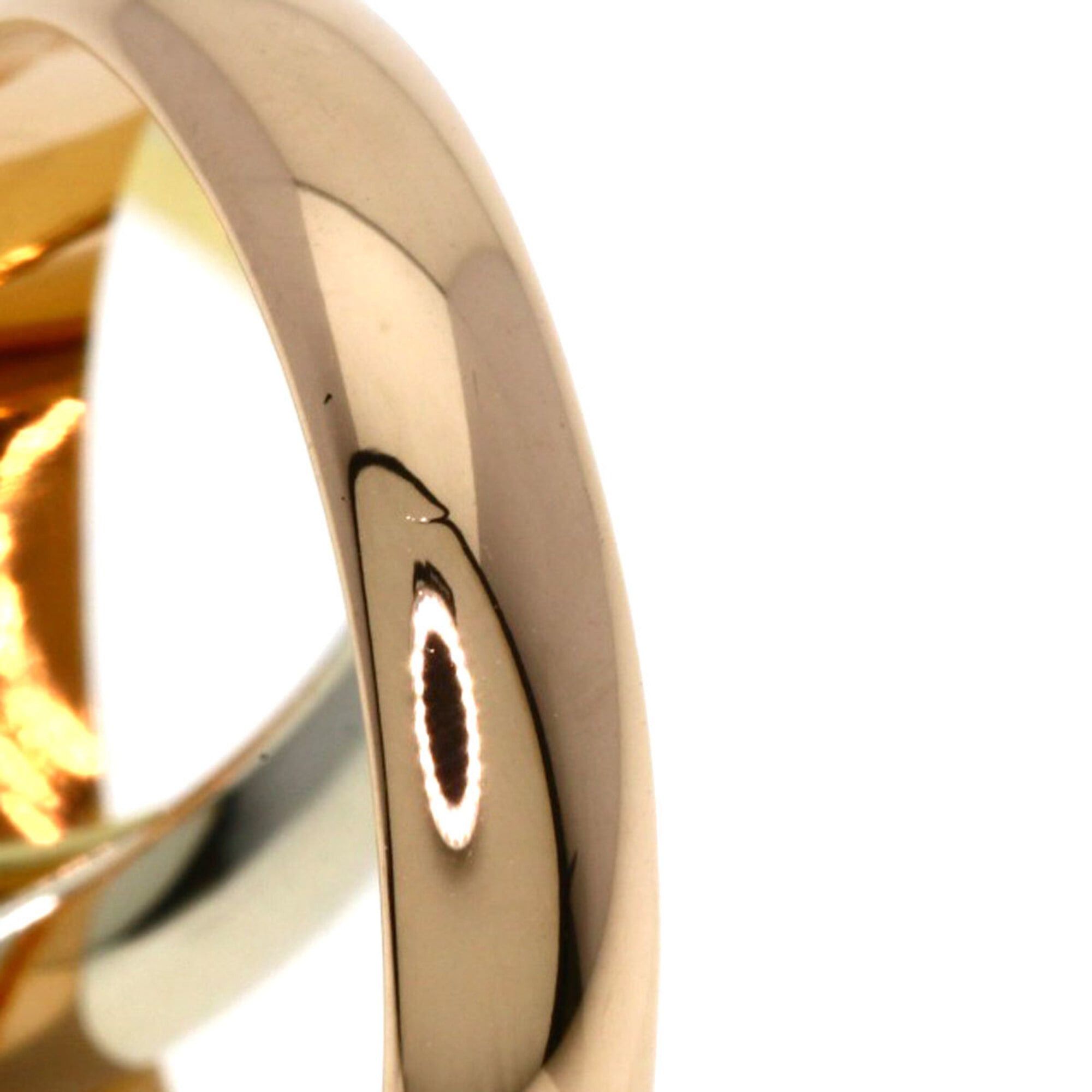 Cartier Cartier Trinity #48 Ring - 18K Yellow Gold/18K Pink White Gold Women's CARTIER Size ONE SIZE - 5 Thumbnail