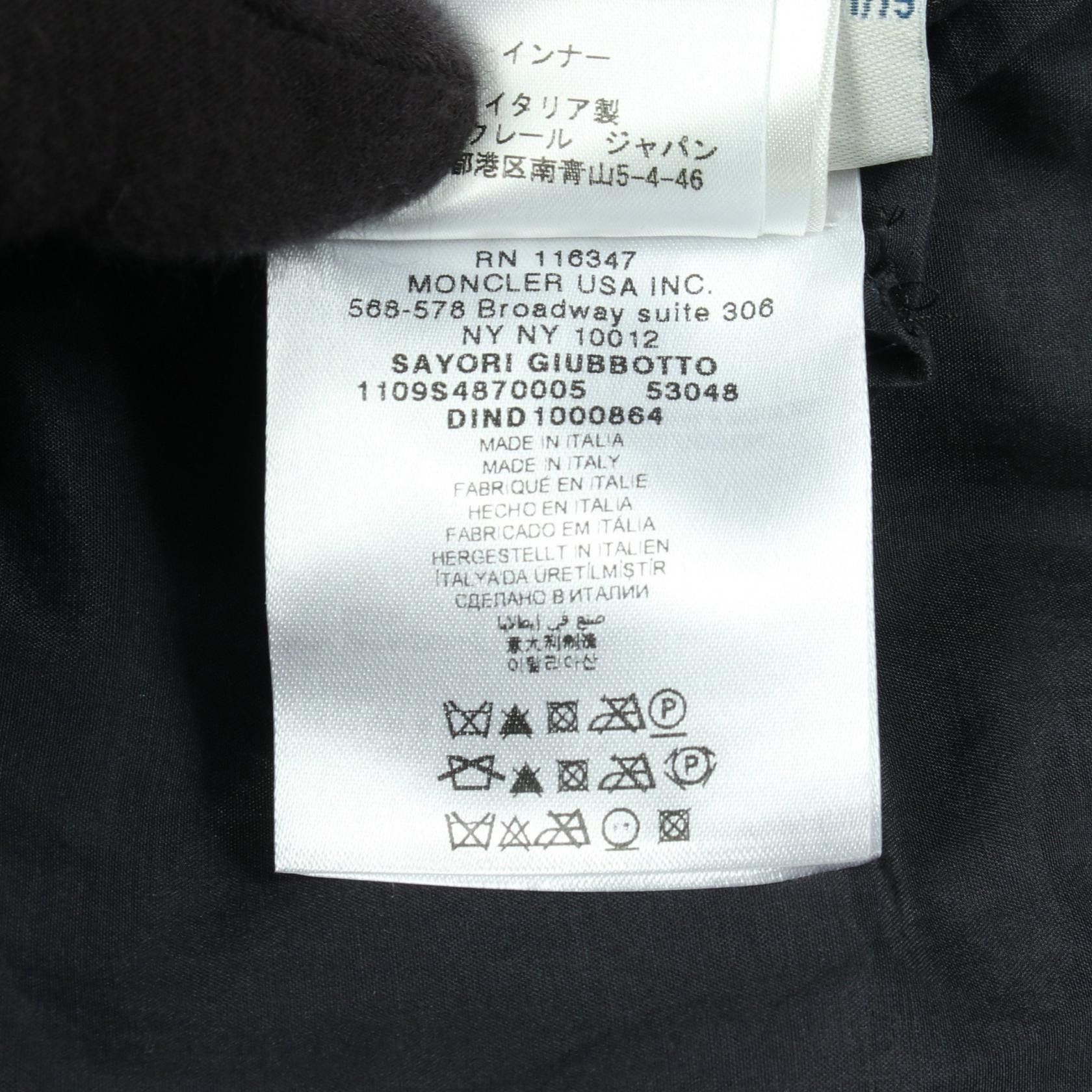 Moncler Moncler Moncler SAYORI Nylon Vest Textile Tops DUTY FREE for USA Size ONE SIZE - 7 Thumbnail