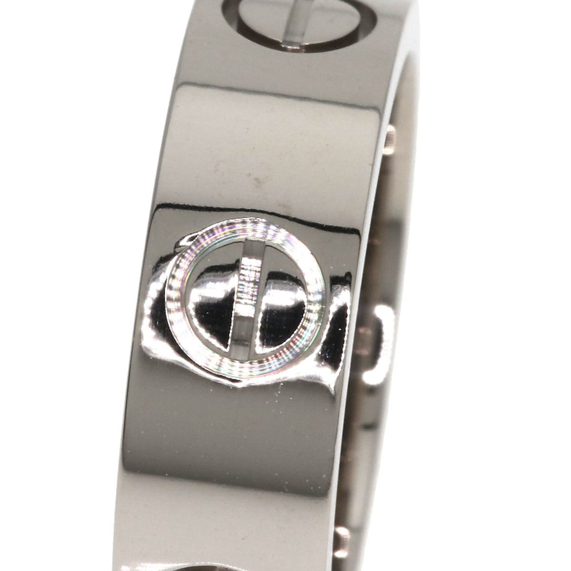 Cartier Cartier Love Ring #47, 18K White Gold, Women's Ring, CARTIER Size ONE SIZE - 6 Thumbnail