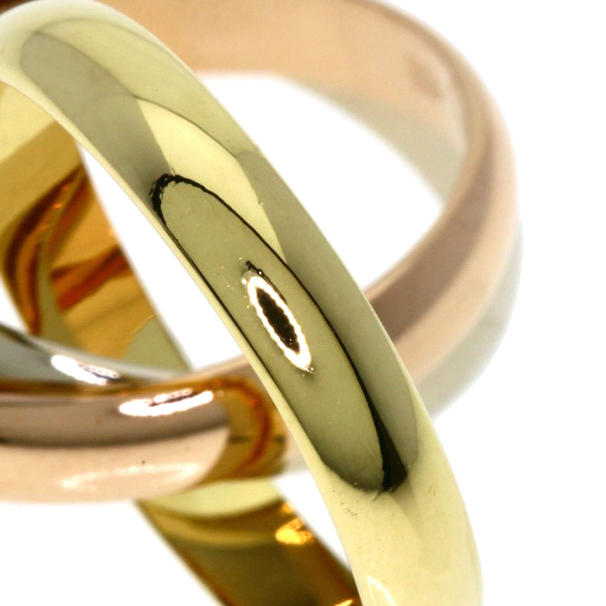 Cartier Cartier Trinity #51 Ring - 18K Yellow Gold/18K Pink White Gold Women's CARTIER Size ONE SIZE - 5 Thumbnail