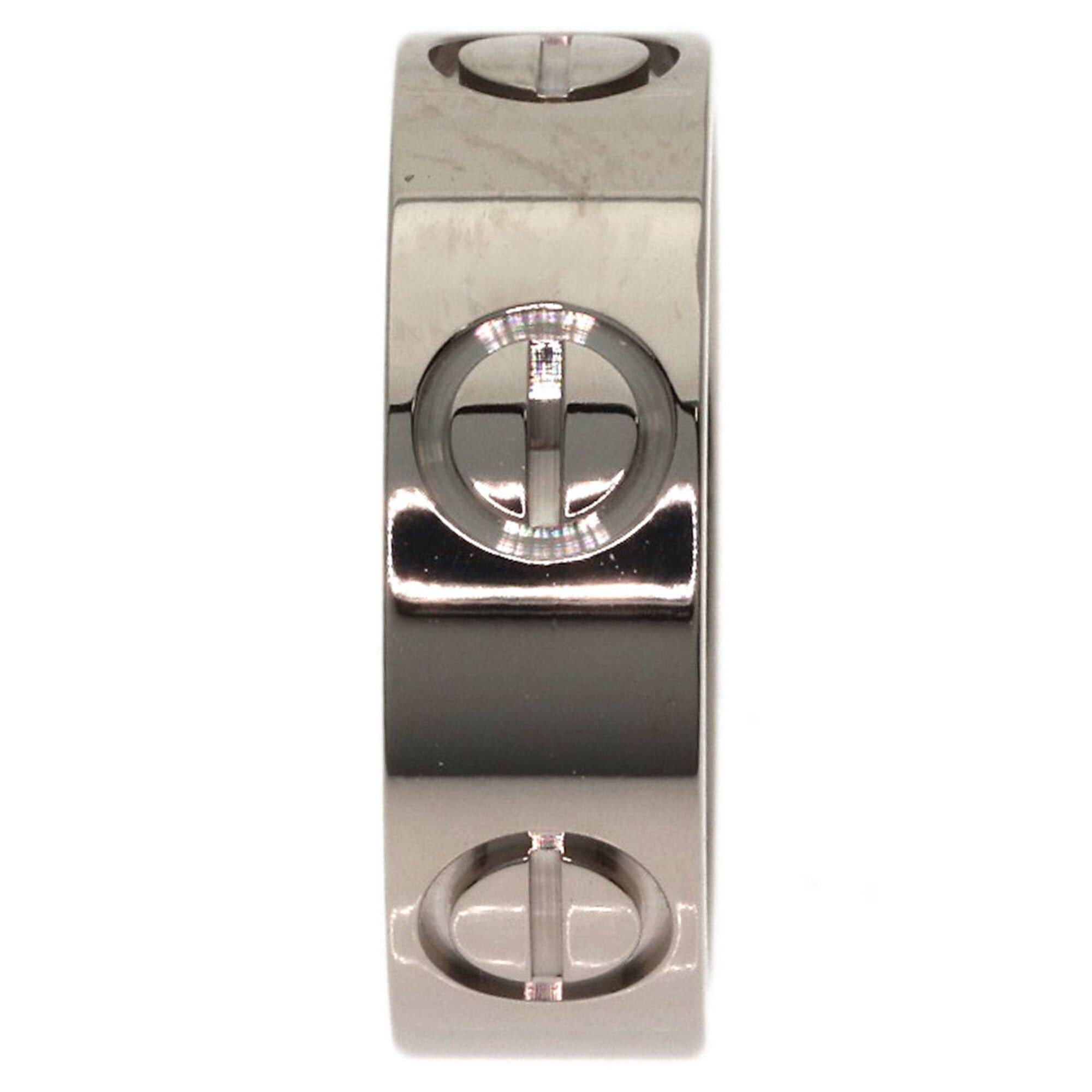 Cartier Cartier Love Ring #45, 18K White Gold, Women's Ring, CARTIER Size ONE SIZE - 3 Thumbnail