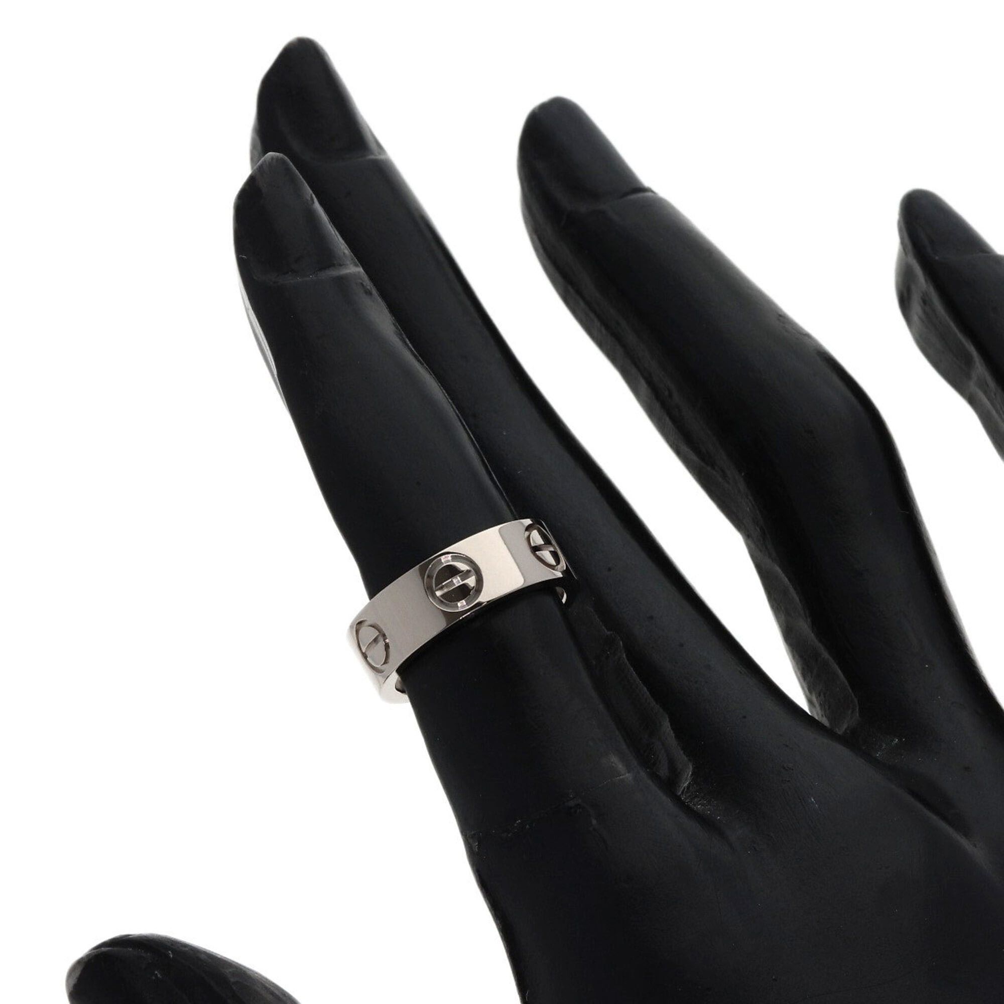 Cartier Cartier Love Ring #45, 18K White Gold, Women's Ring, CARTIER Size ONE SIZE - 5 Thumbnail