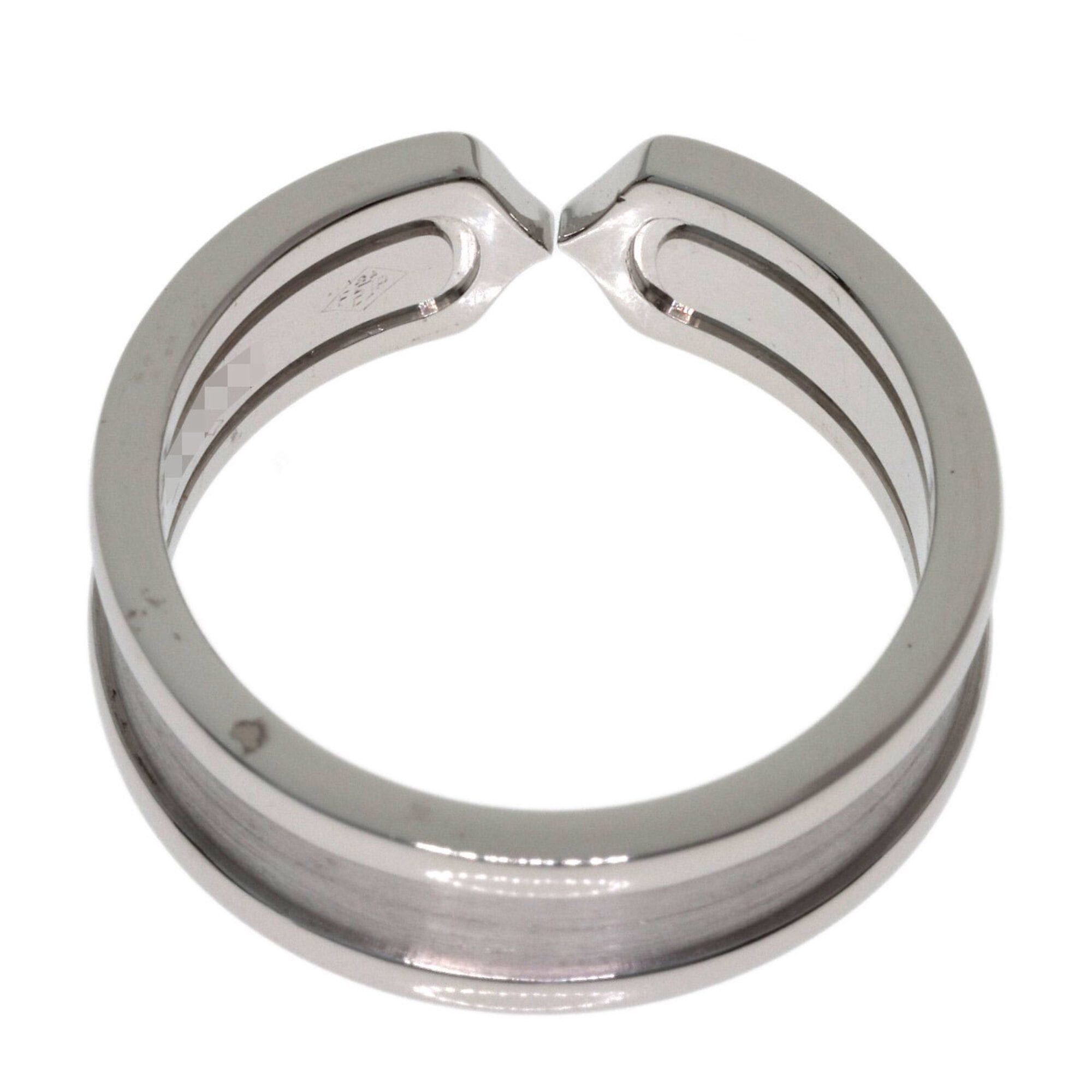 Cartier Cartier C2 Ring SM #55 Ring, 18K White Gold, Women's, CARTIER Size ONE SIZE - 4 Thumbnail