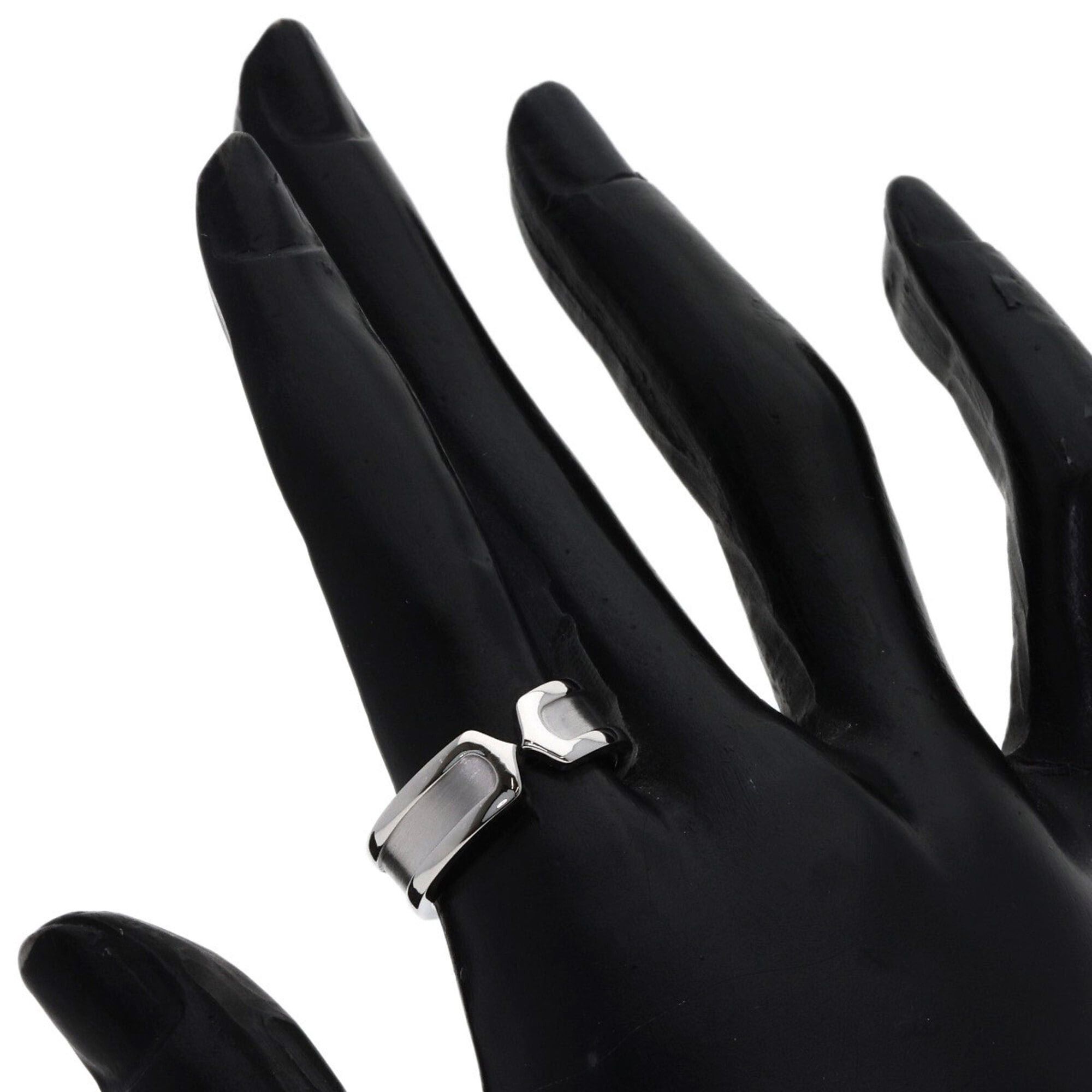 Cartier Cartier C2 Ring SM #55 Ring, 18K White Gold, Women's, CARTIER Size ONE SIZE - 7 Thumbnail