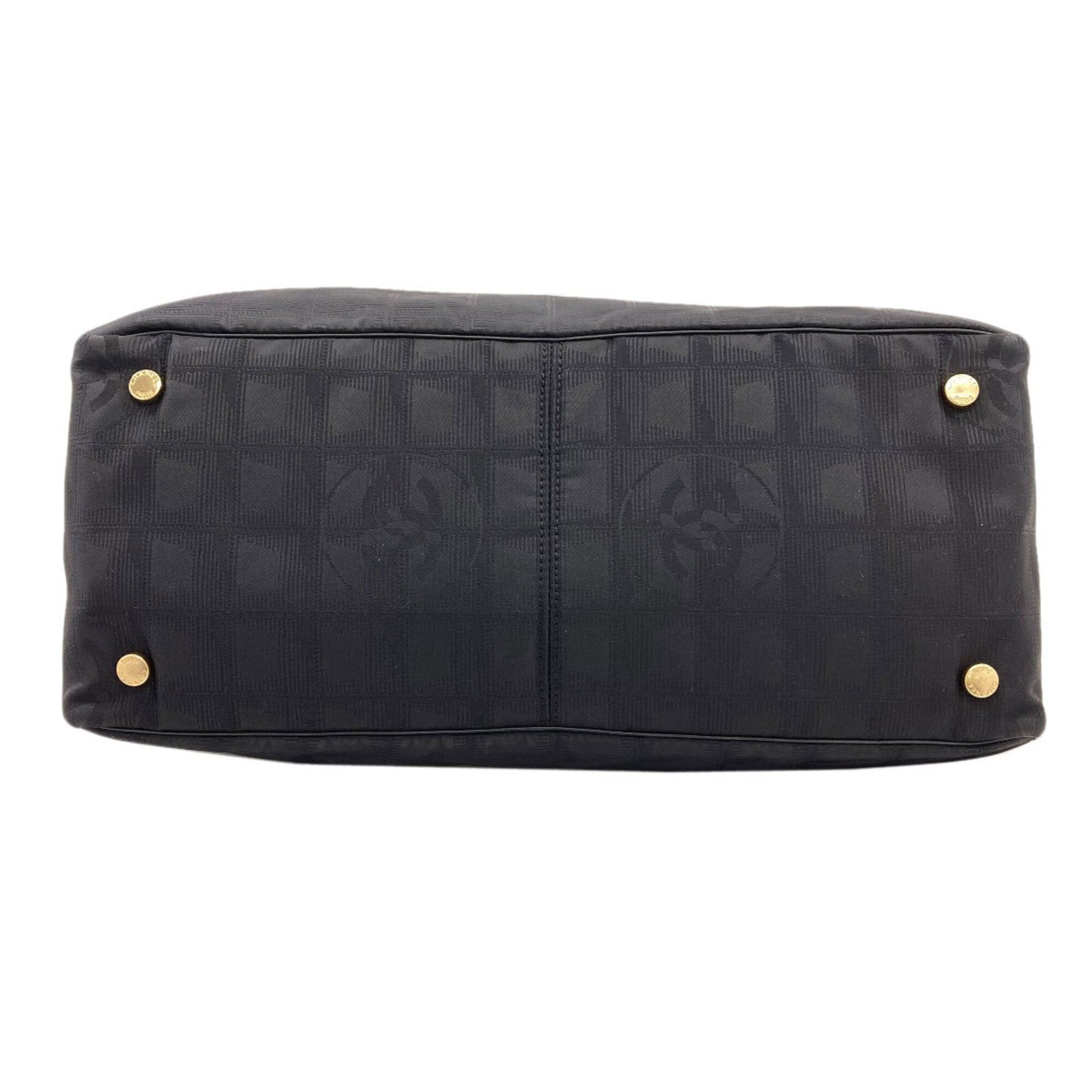 Chanel Chanel New Travel Line MM Gold Hardware Tote Bag Nylon Women's CHANEL Size ONE SIZE - 4 Thumbnail