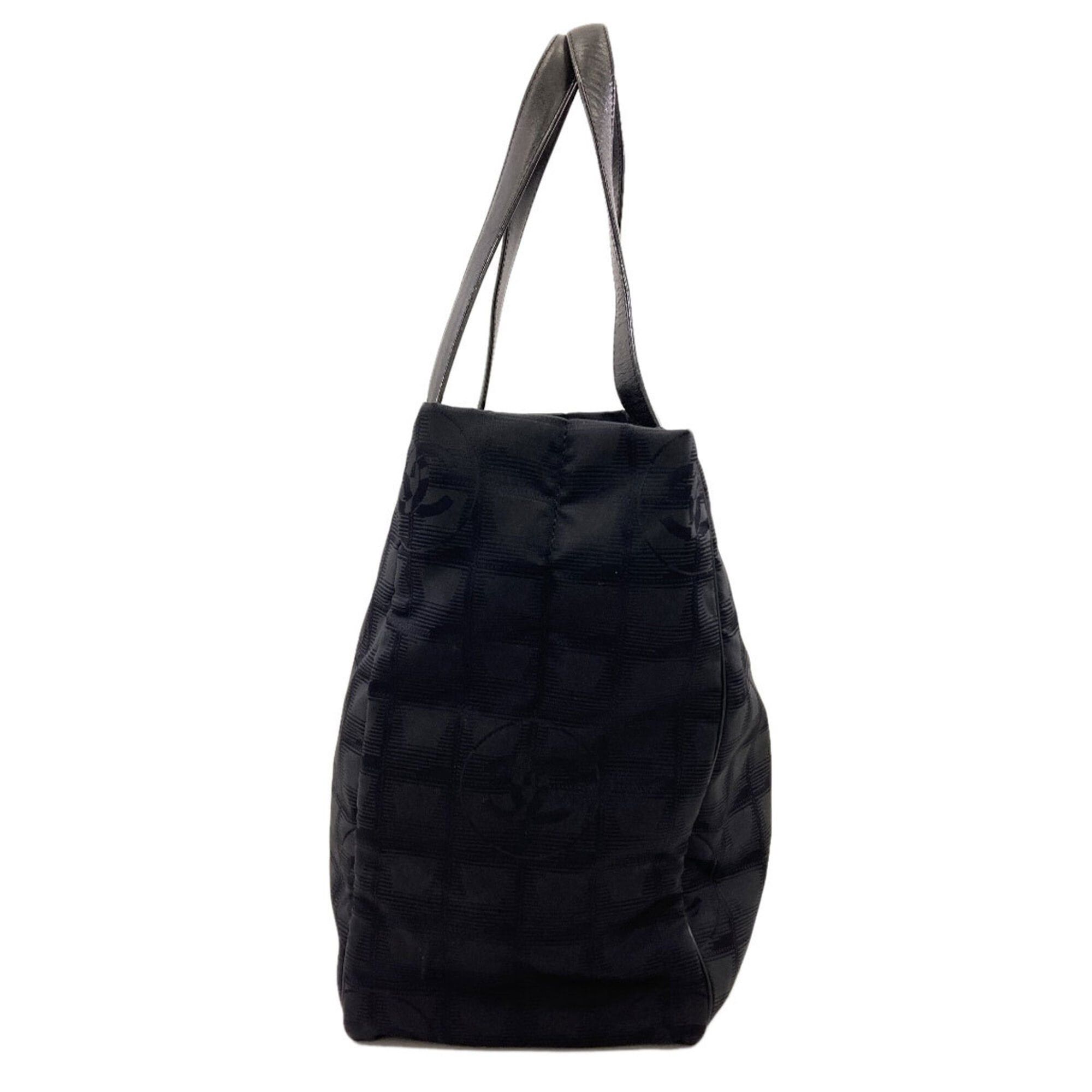 Chanel Chanel New Travel Line MM Gold Hardware Tote Bag Nylon Women's CHANEL Size ONE SIZE - 3 Thumbnail
