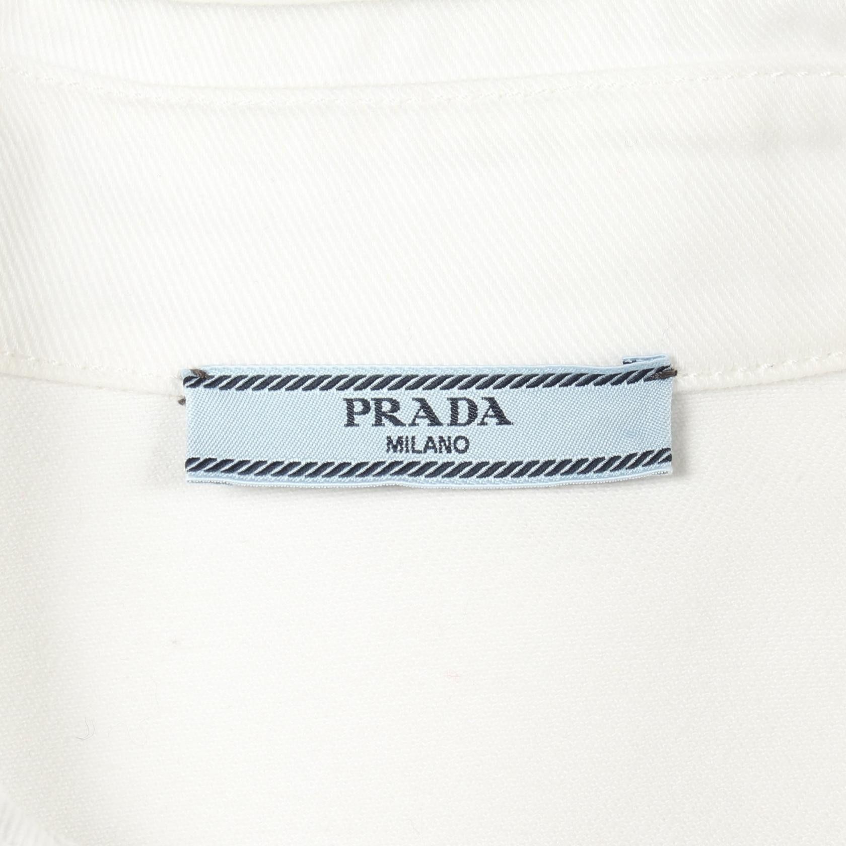 Prada Prada Prada Cotton Top Textile Tops DUTY FREE for USA Size ONE SIZE - 3 Thumbnail