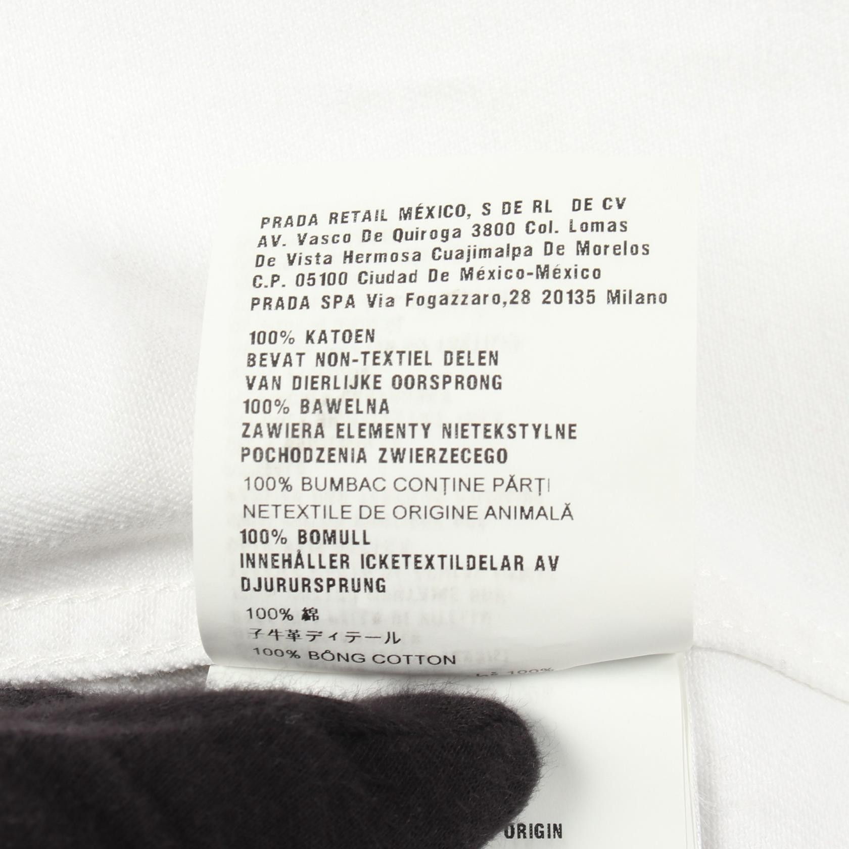 Prada Prada Prada Cotton Top Textile Tops DUTY FREE for USA Size ONE SIZE - 4 Thumbnail
