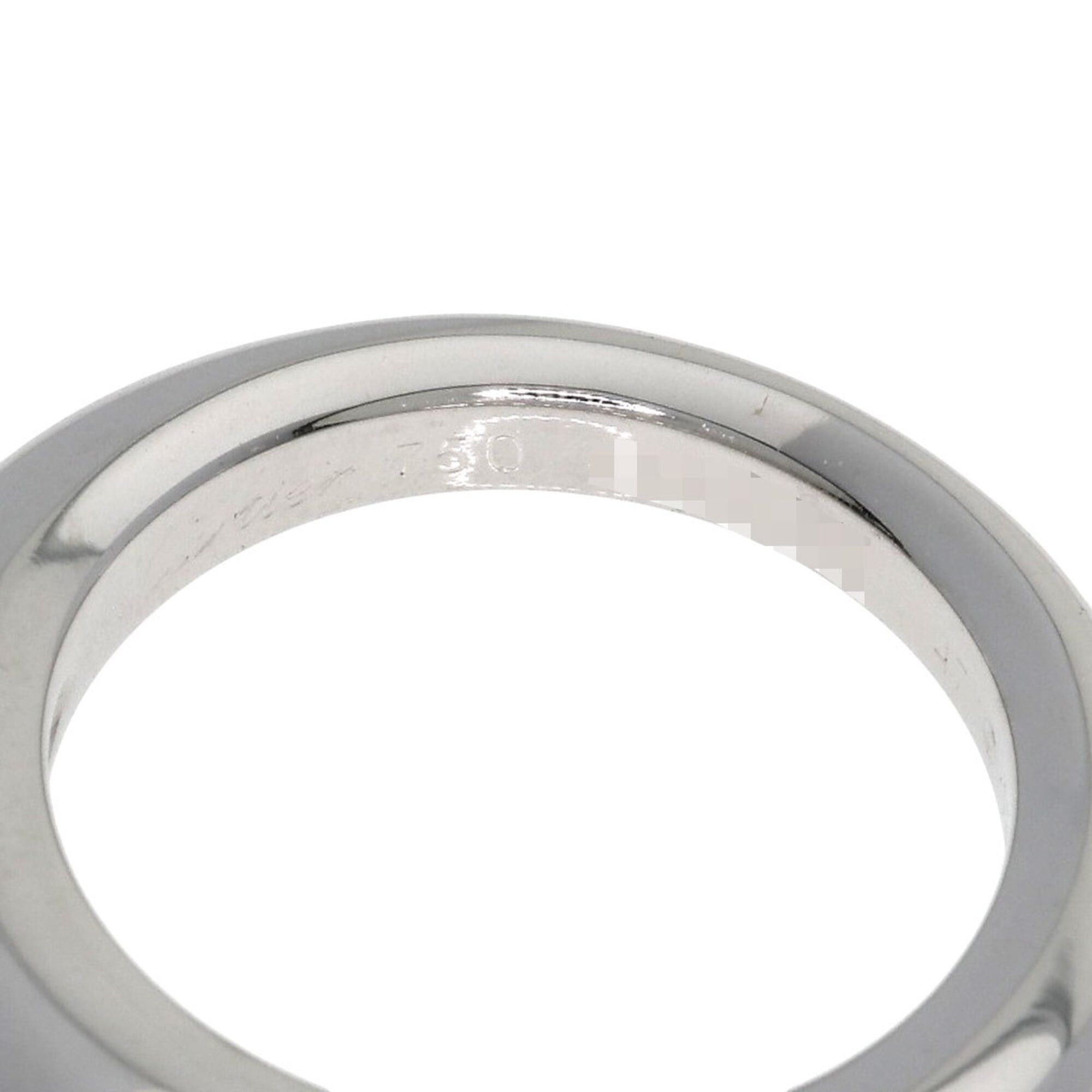 Cartier Cartier C de Solitaire Diamond Ring #47, 18K White Gold, Women's. Size ONE SIZE - 5 Thumbnail