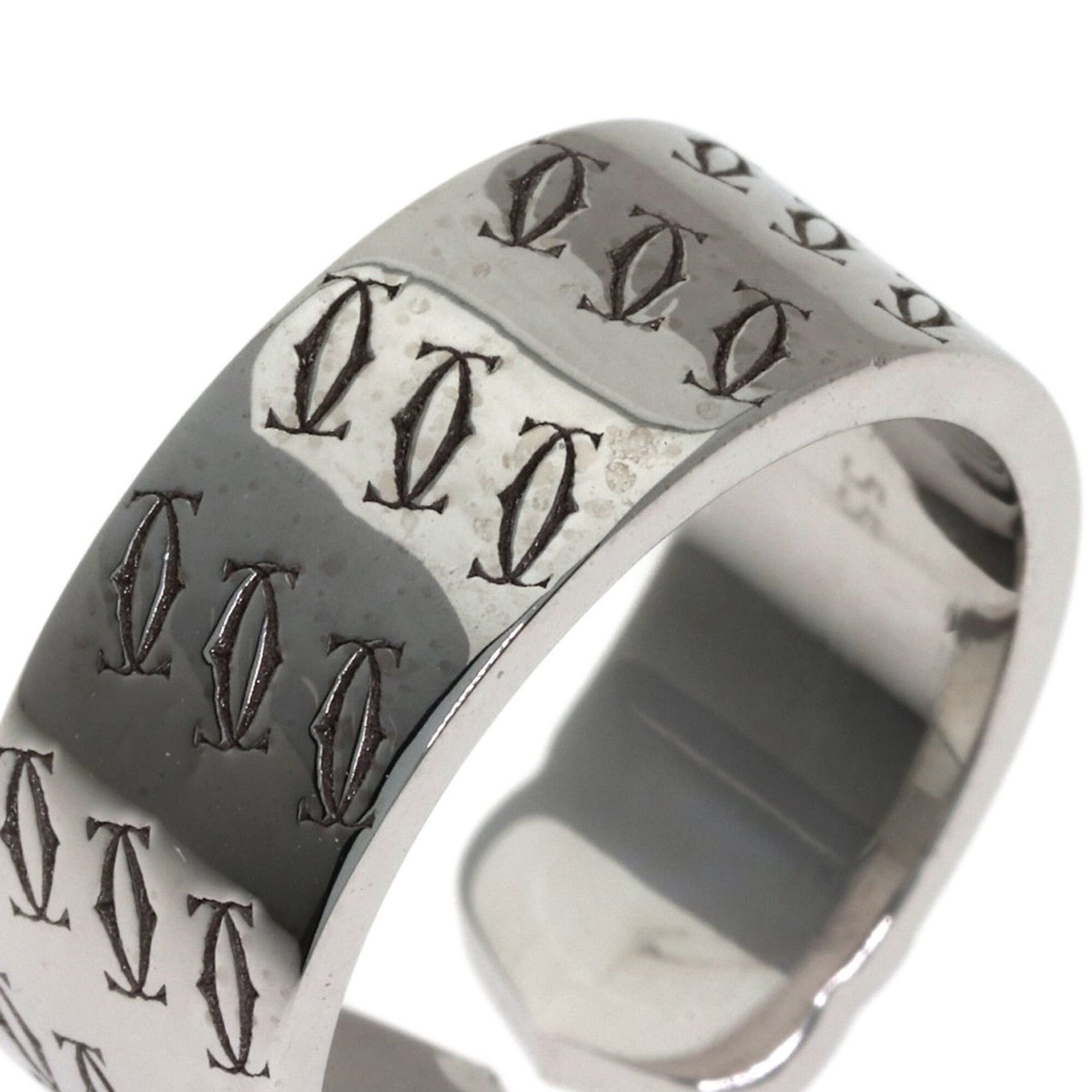 Cartier Cartier 2C Ring, 2000 Christmas Limited Edition, #55, 18K White Gold, Women's CARTIER Size ONE SIZE - 9 Thumbnail