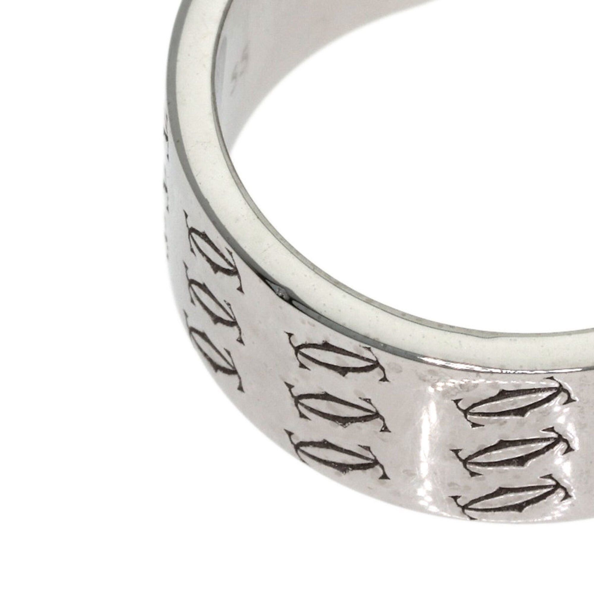 Cartier Cartier 2C Ring, 2000 Christmas Limited Edition, #55, 18K White Gold, Women's CARTIER Size ONE SIZE - 8 Thumbnail