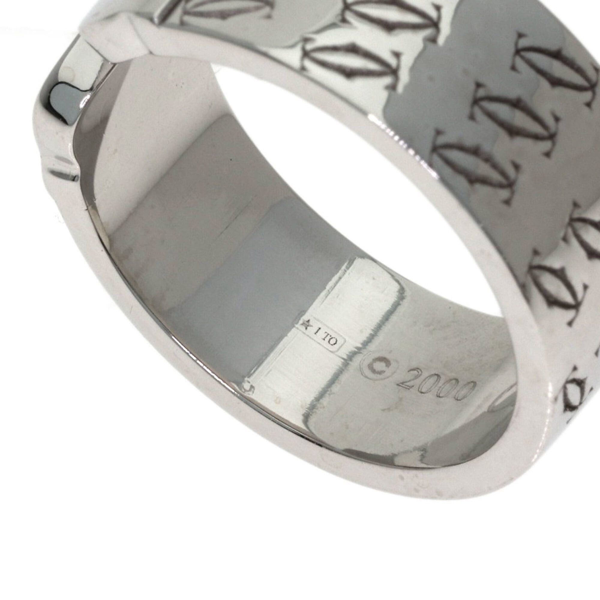 Cartier Cartier 2C Ring, 2000 Christmas Limited Edition, #55, 18K White Gold, Women's CARTIER Size ONE SIZE - 10 Thumbnail