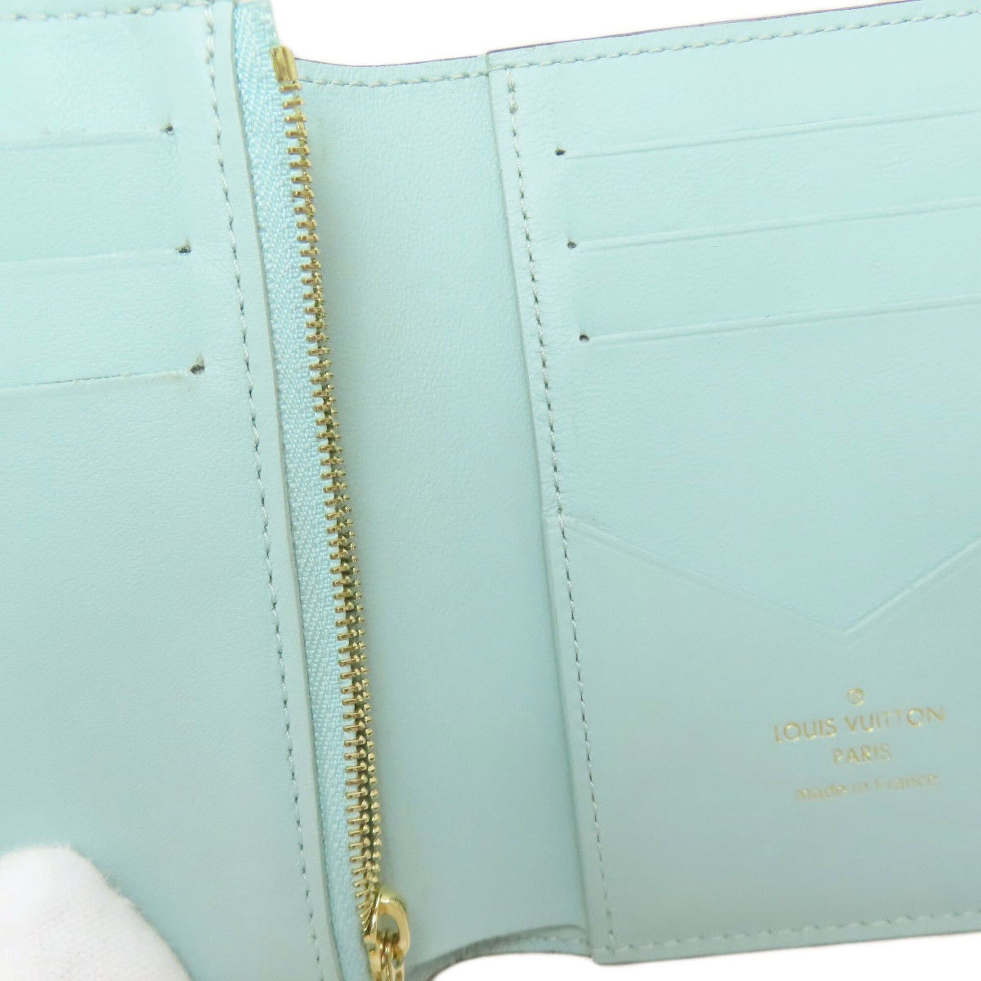 Louis Vuitton Louis Vuitton M82198 Vertical Wallet Compact Bi-fold Taurillon Leather Women's LOUIS VUITTON Size ONE SIZE - 11 Thumbnail