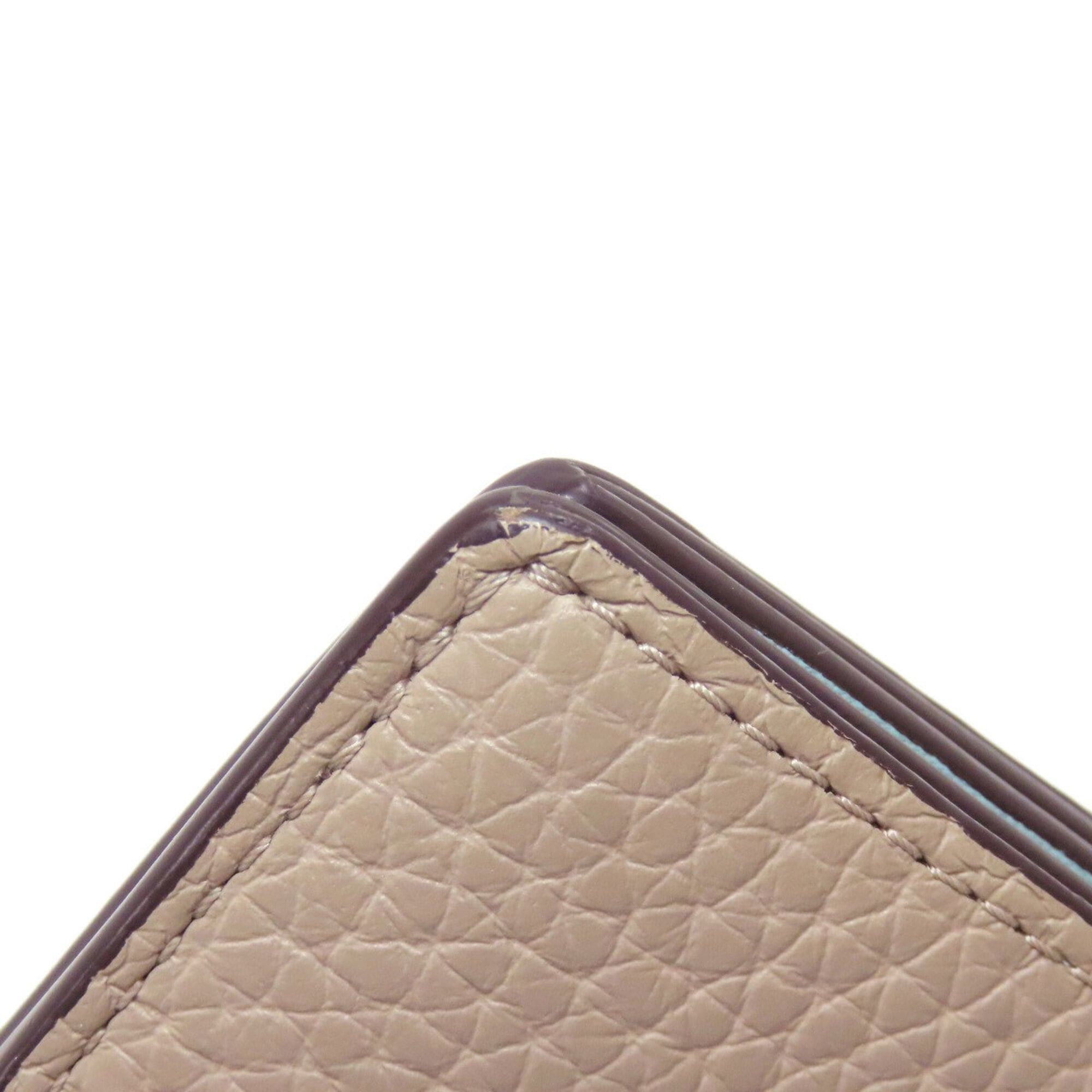 Louis Vuitton Louis Vuitton M82198 Vertical Wallet Compact Bi-fold Taurillon Leather Women's LOUIS VUITTON Size ONE SIZE - 16 Thumbnail