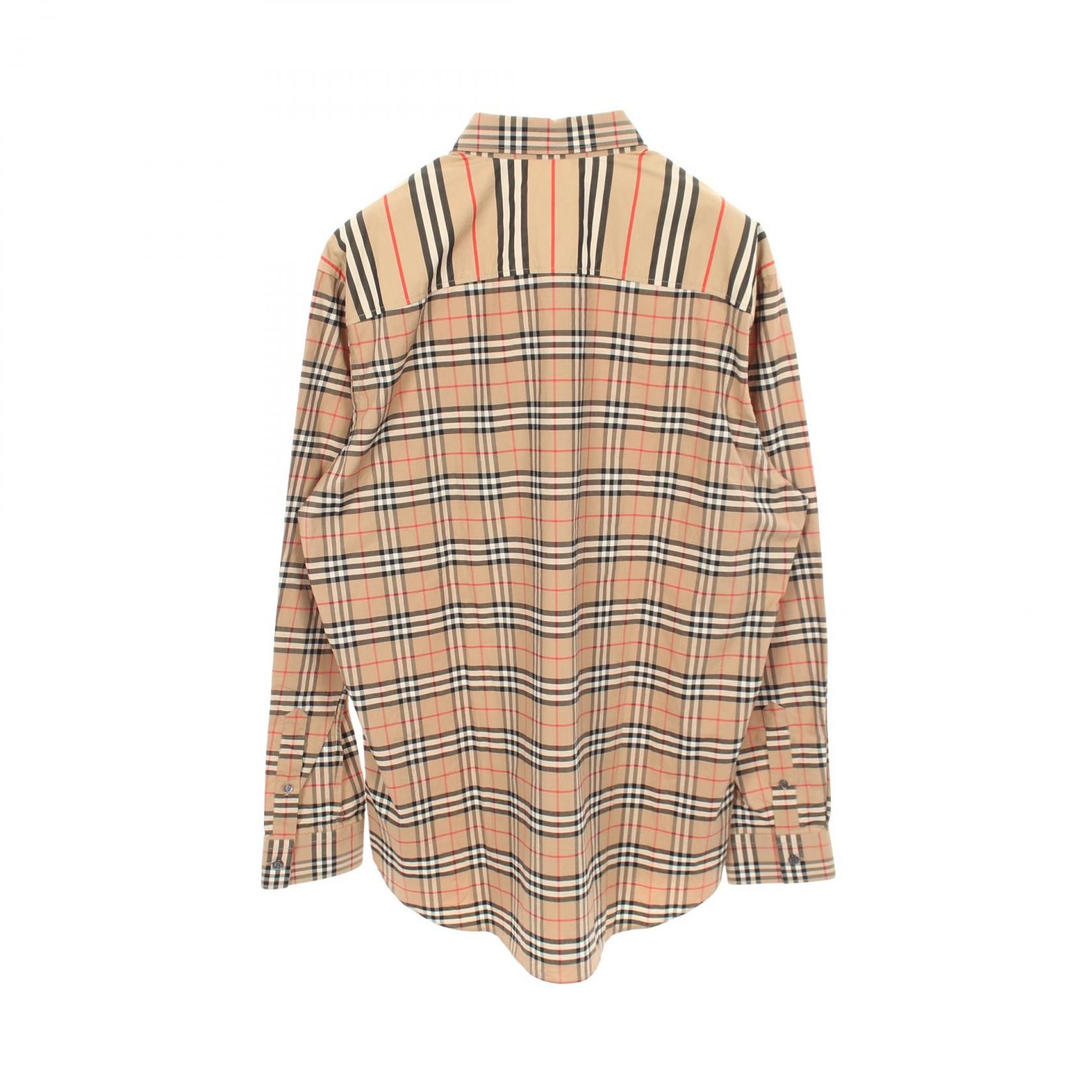 Burberry Burberry Burberry Vintage Check Cotton Shirt Textile Tops DUTY FREE for USA Size ONE SIZE - 2 Thumbnail