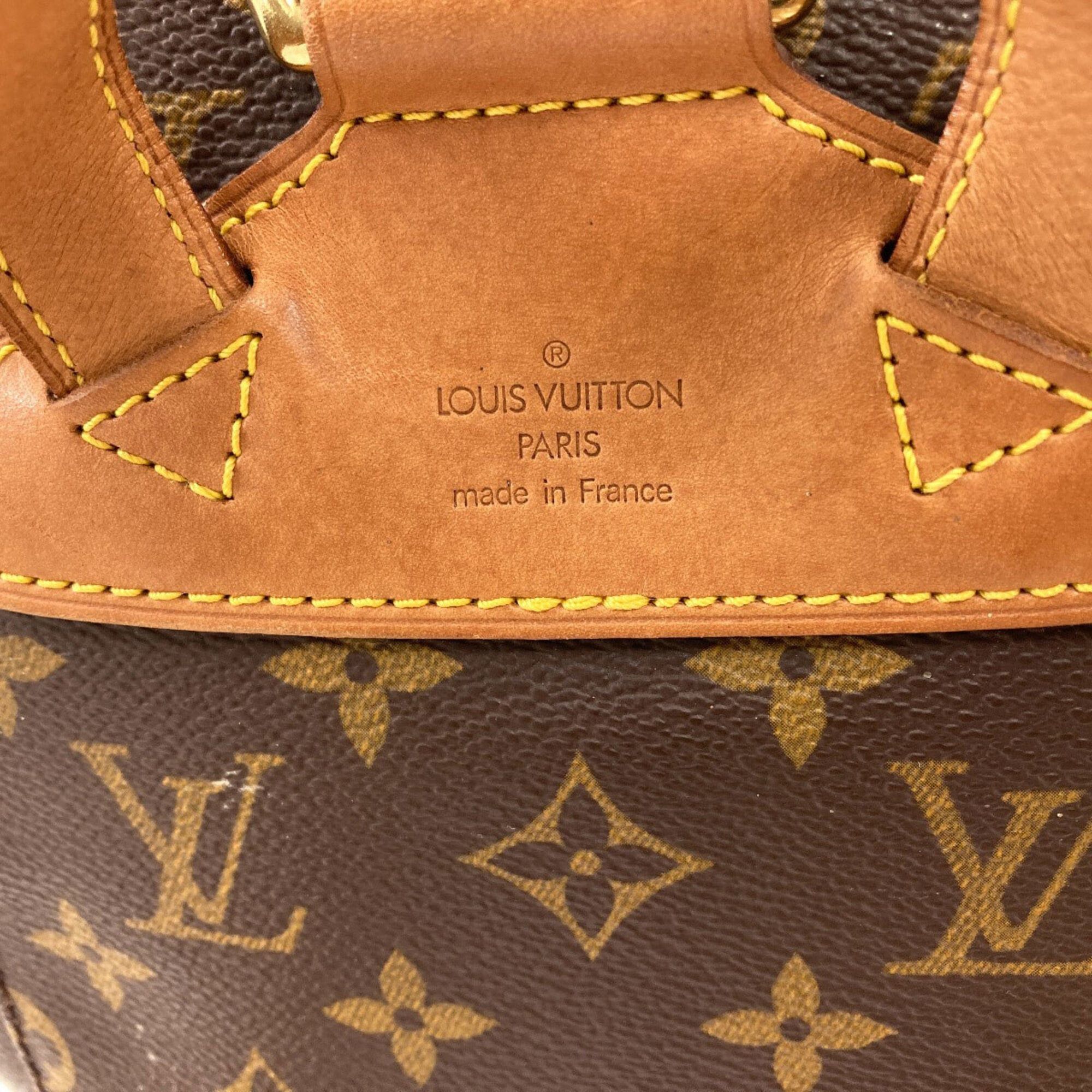 Louis Vuitton Louis Vuitton M51136 Montsouris Middle Backpack/Daypack, Monogram Canvas, Women's LOUIS VUITTON Size ONE SIZE - 16 Thumbnail