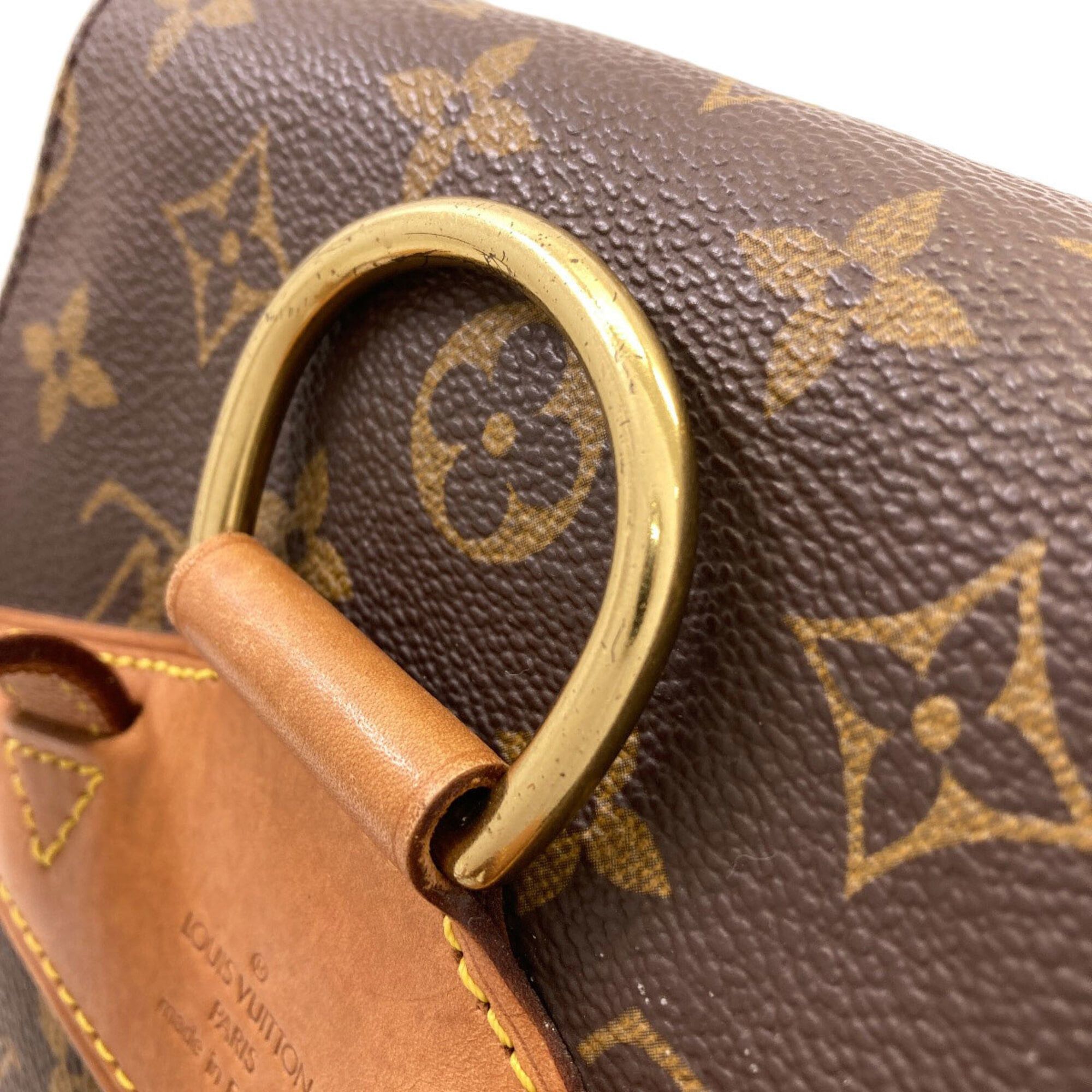Louis Vuitton Louis Vuitton M51136 Montsouris Middle Backpack/Daypack, Monogram Canvas, Women's LOUIS VUITTON Size ONE SIZE - 20 Thumbnail