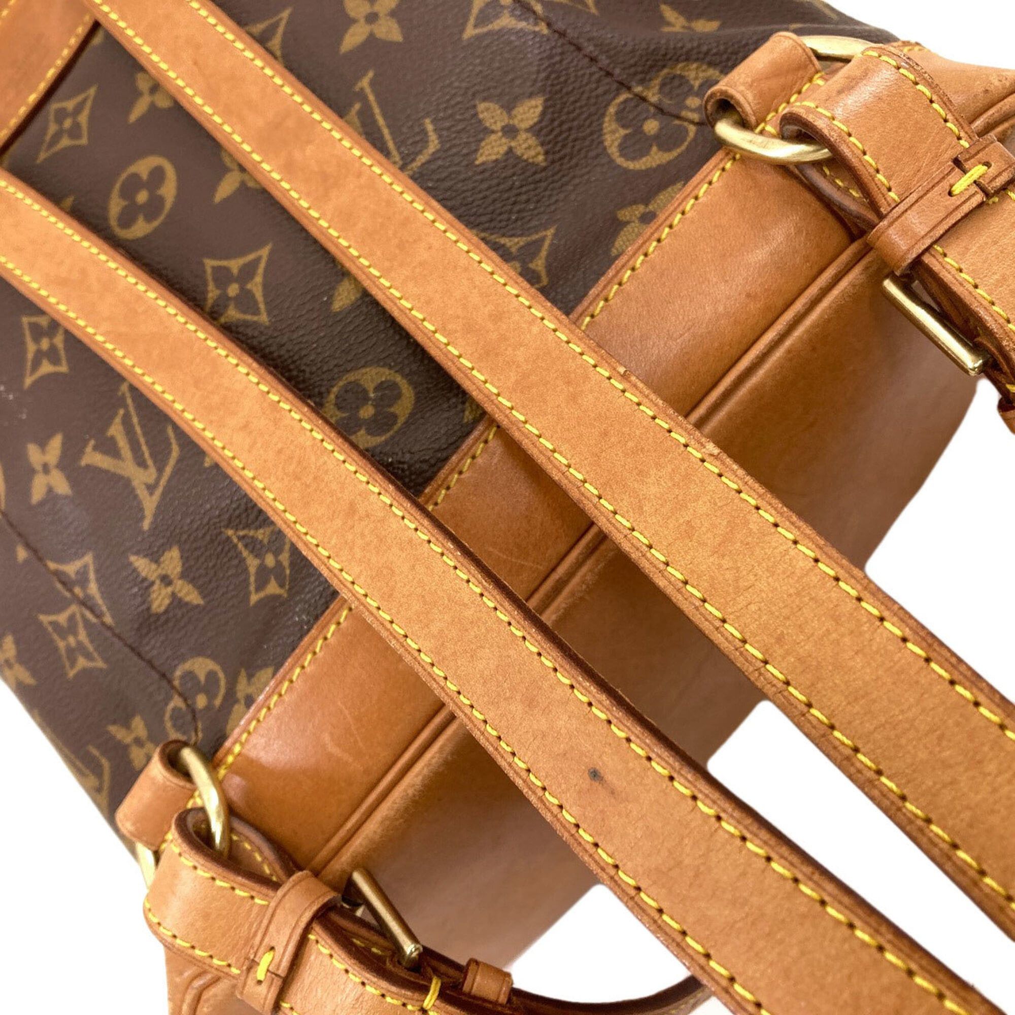 Louis Vuitton Louis Vuitton M51136 Montsouris Middle Backpack/Daypack, Monogram Canvas, Women's LOUIS VUITTON Size ONE SIZE - 21 Thumbnail