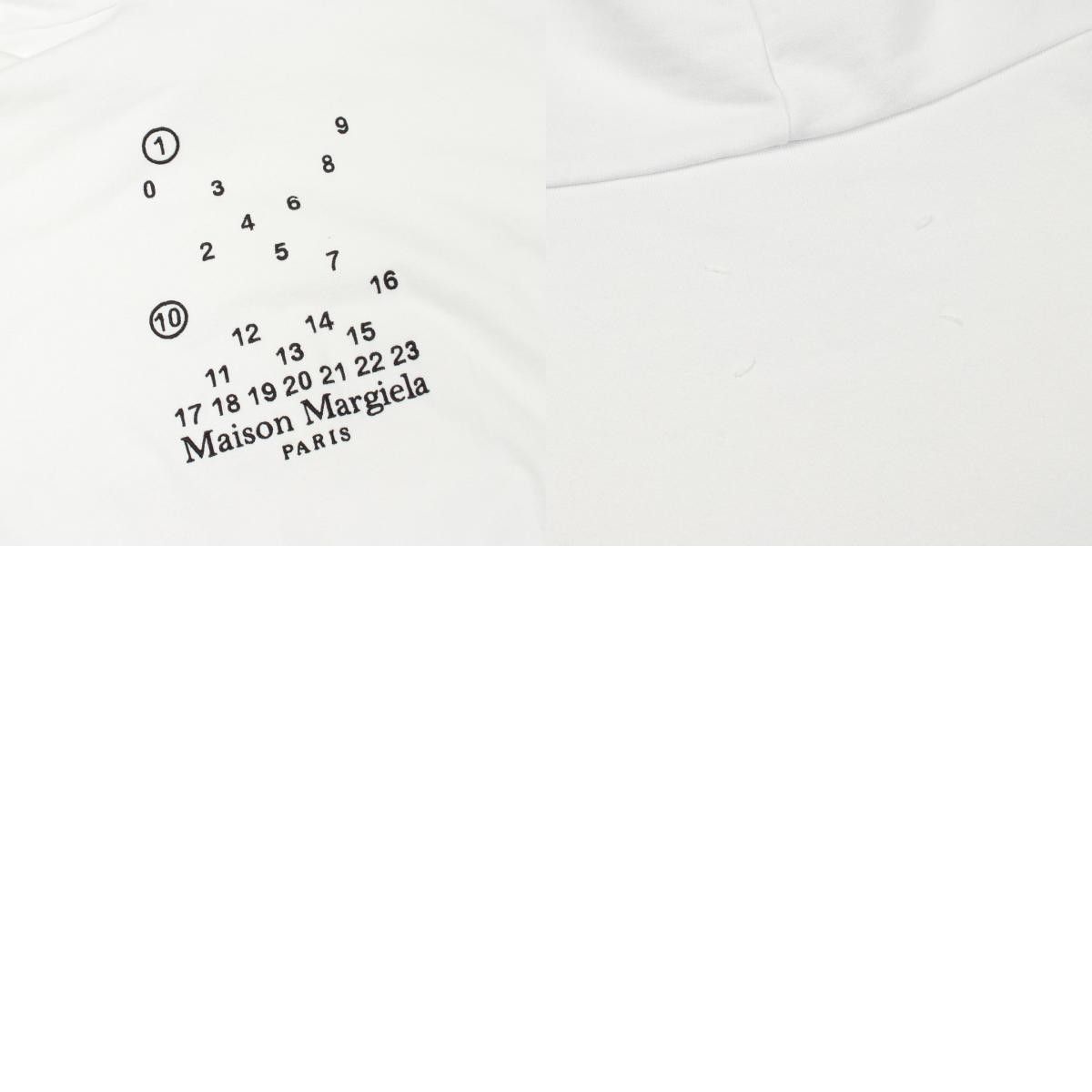 Maison Margiela Maison Margiela Maison Margiela Logo Embroidered Cotton Hoodie Textile Sweatshirts & Hoodies DUTY FREE for USA Size ONE SIZE - 10 Thumbnail