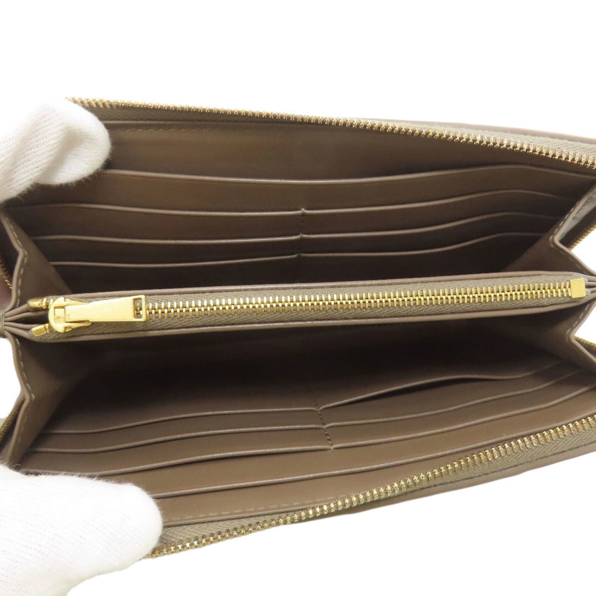 Bottega Veneta Bottega Veneta Maxi Intrecciato Long Wallet, Leather, Women's BOTTEGA VENETA Size ONE SIZE - 4 Thumbnail