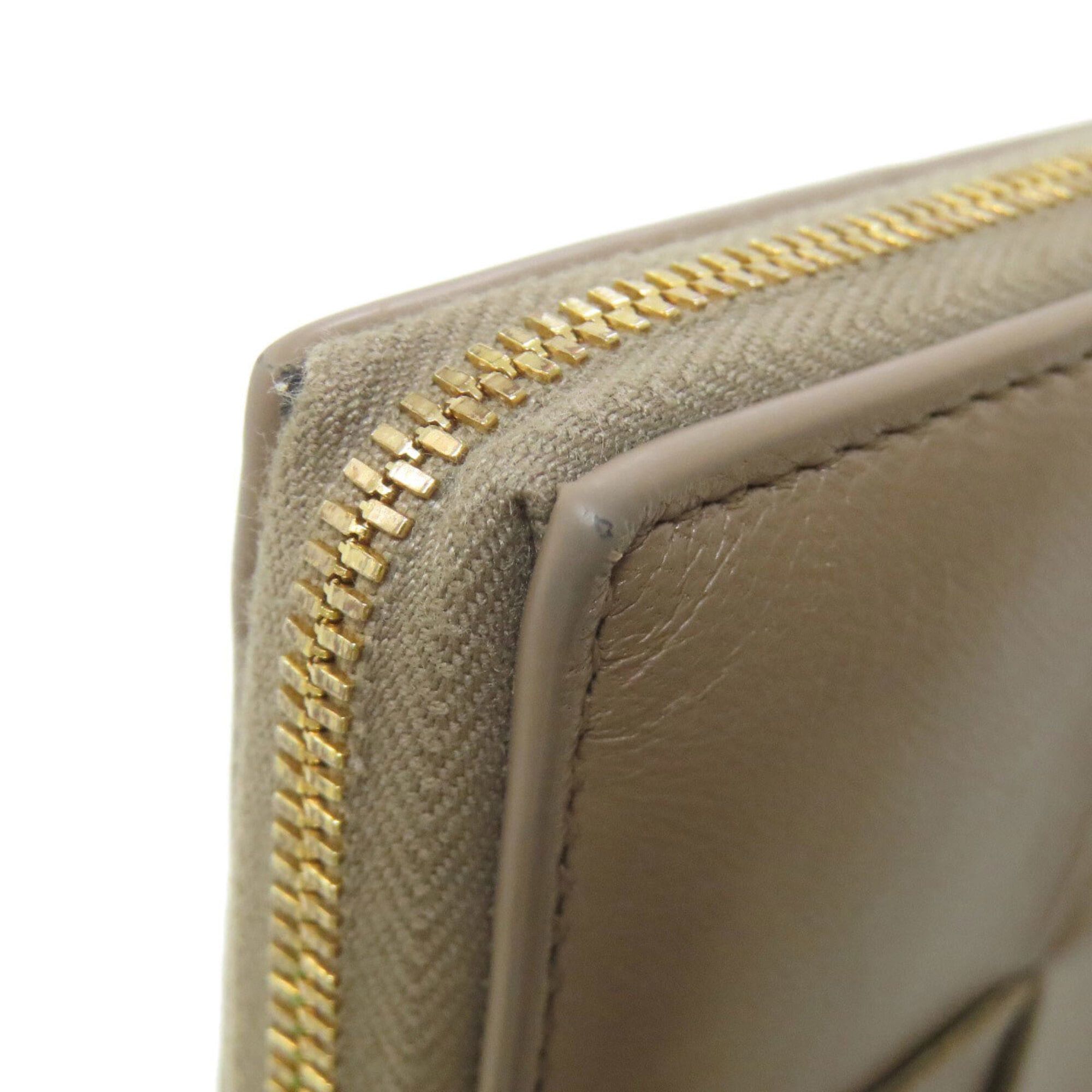 Bottega Veneta Bottega Veneta Maxi Intrecciato Long Wallet, Leather, Women's BOTTEGA VENETA Size ONE SIZE - 17 Thumbnail