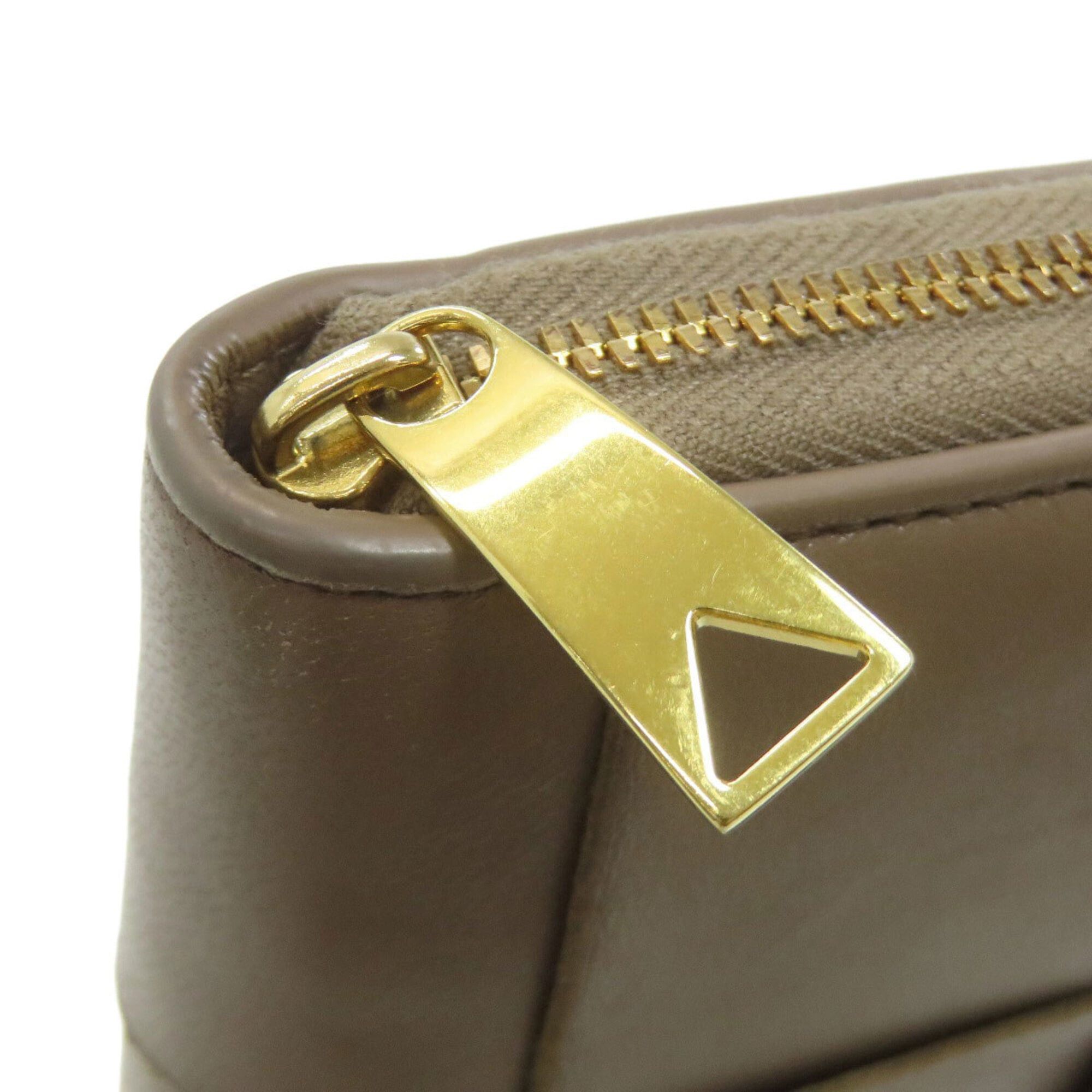 Bottega Veneta Bottega Veneta Maxi Intrecciato Long Wallet, Leather, Women's BOTTEGA VENETA Size ONE SIZE - 8 Thumbnail