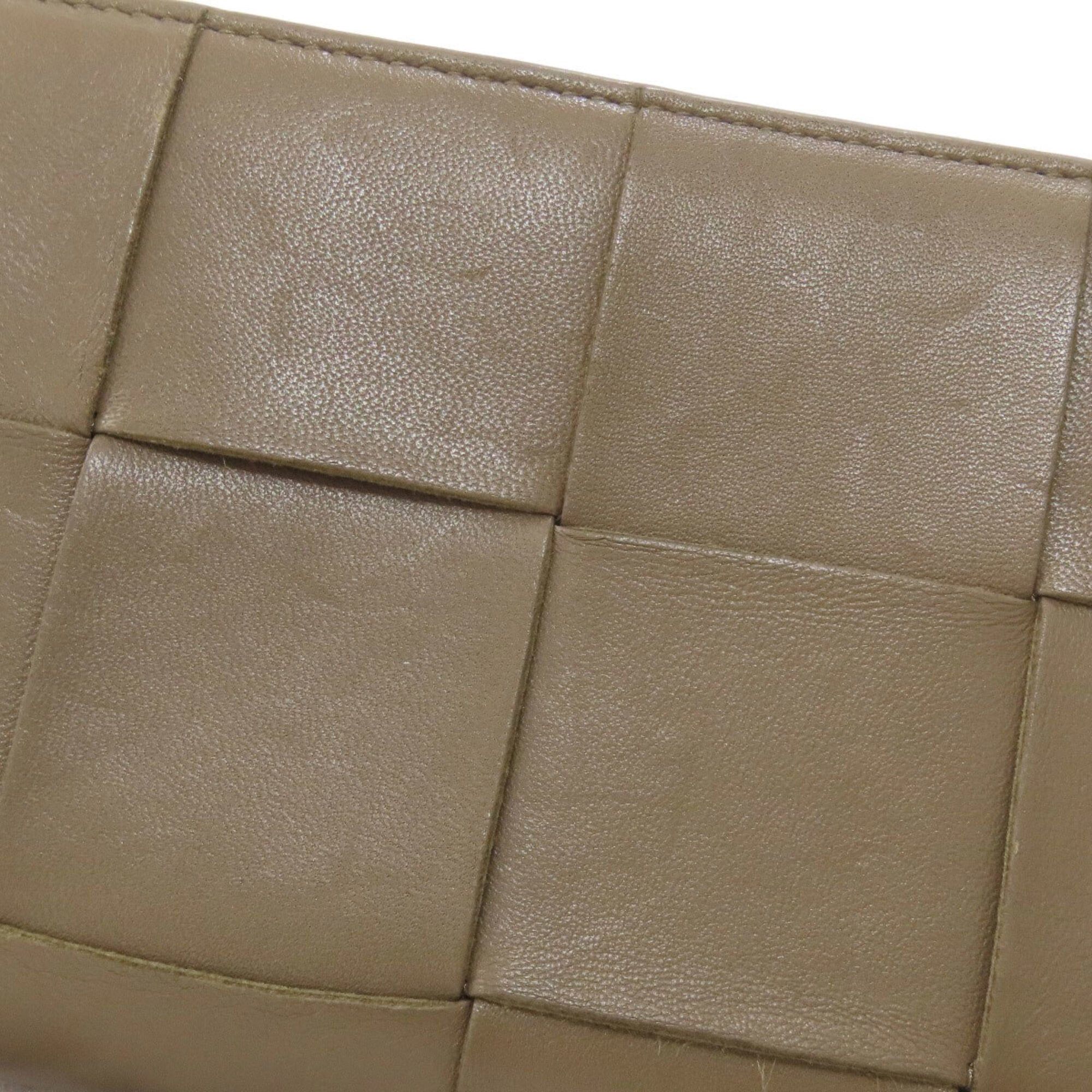 Bottega Veneta Bottega Veneta Maxi Intrecciato Long Wallet, Leather, Women's BOTTEGA VENETA Size ONE SIZE - 16 Thumbnail