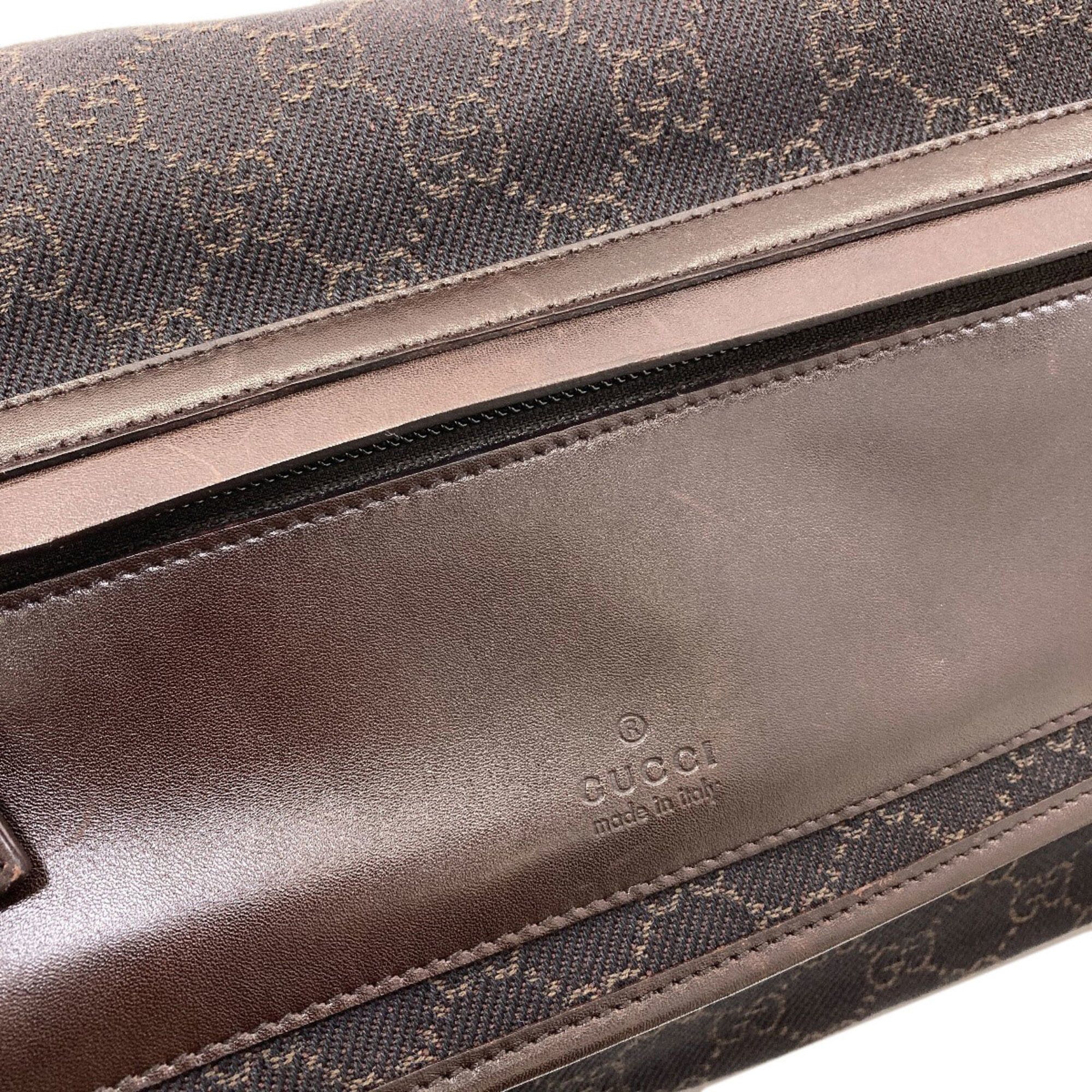 Gucci Gucci 28562 GG Shoulder Bag Canvas Women's GUCCI Size ONE SIZE - 9 Thumbnail
