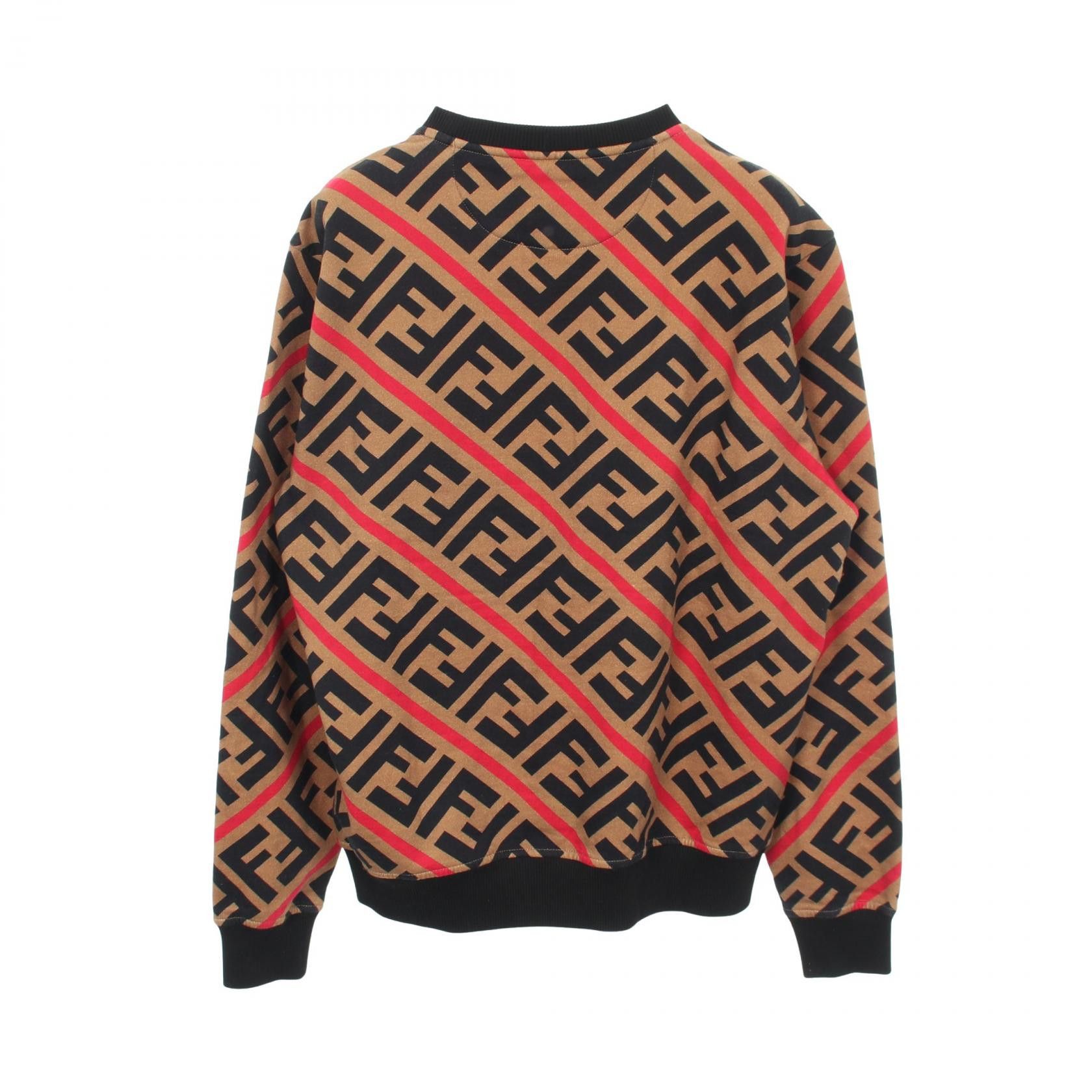 Fendi Fendi Fendi Zucca Cotton Sweatshirt Textile Tops DUTY FREE for USA Size ONE SIZE - 2 Thumbnail