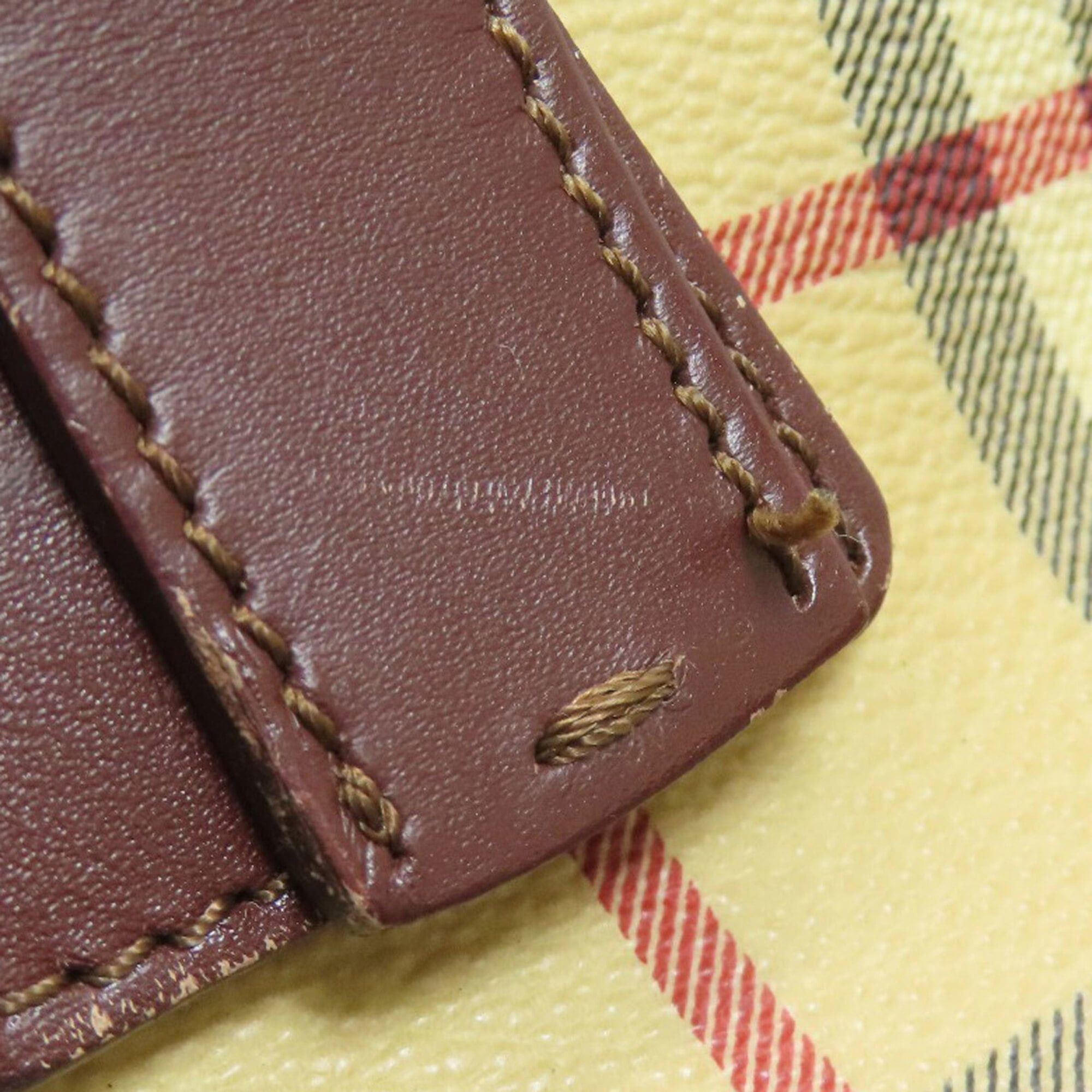 Burberry Burberry Check Handbag PVC/Leather Women's BURBERRY Size ONE SIZE - 22 Thumbnail