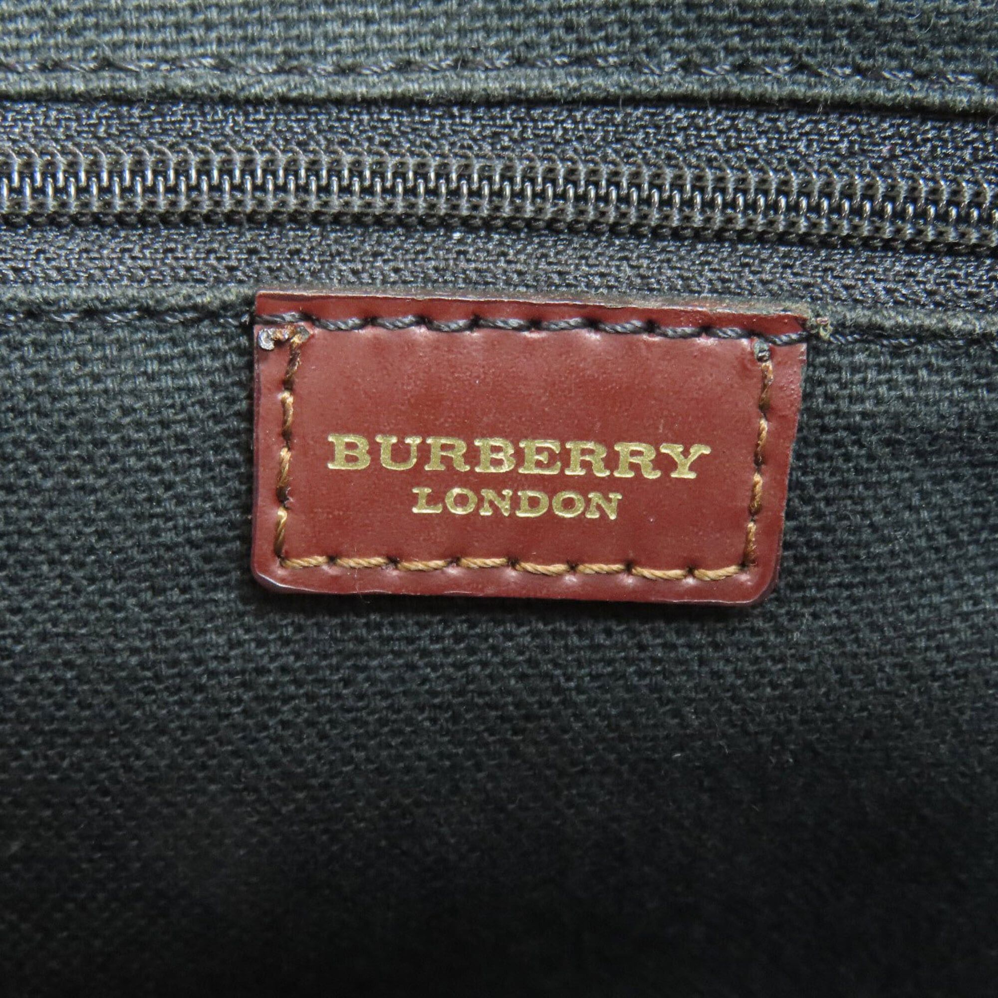 Burberry Burberry Check Handbag PVC/Leather Women's BURBERRY Size ONE SIZE - 6 Thumbnail