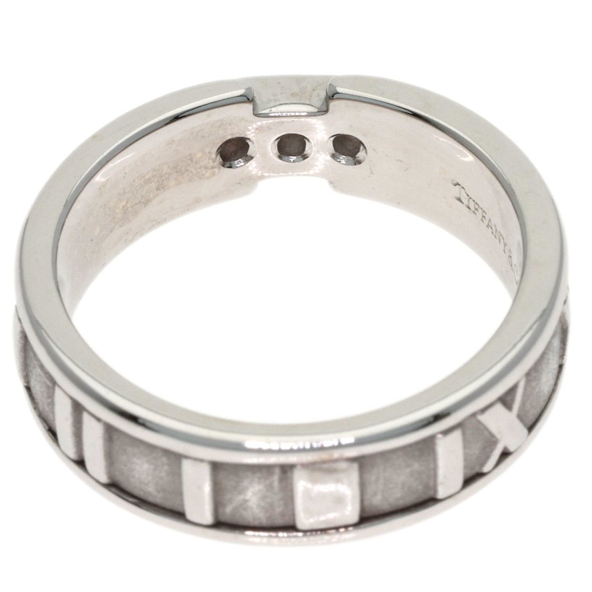 Tiffany & Co. Tiffany & Co. Atlas Diamond Ring, 18K White Gold, Women's. Size ONE SIZE - 4 Thumbnail