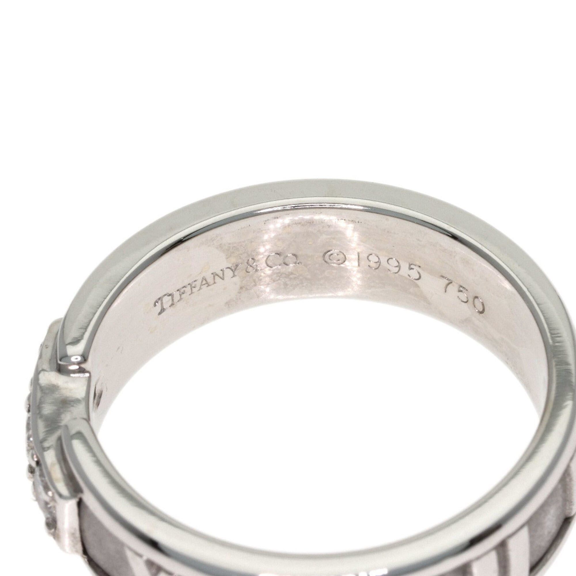 Tiffany & Co. Tiffany & Co. Atlas Diamond Ring, 18K White Gold, Women's. Size ONE SIZE - 5 Thumbnail