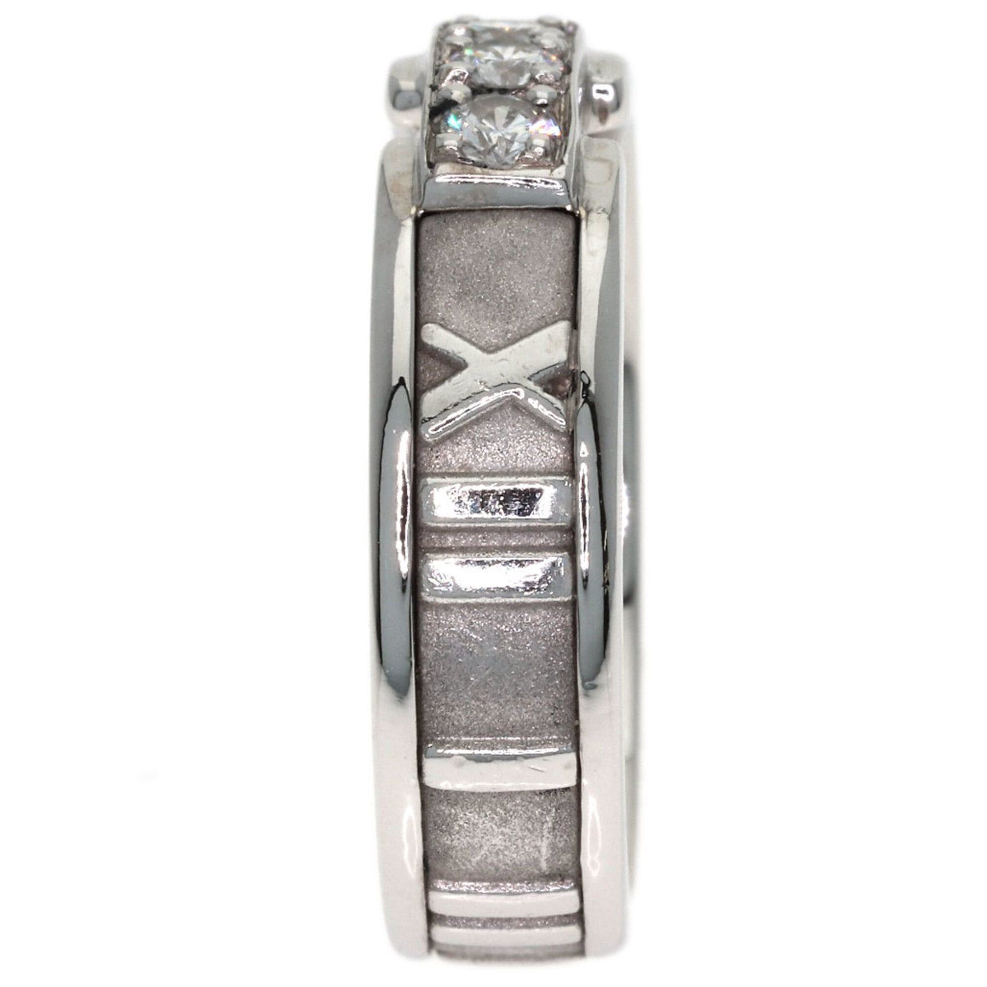 Tiffany & Co. Tiffany & Co. Atlas Diamond Ring, 18K White Gold, Women's. Size ONE SIZE - 10 Thumbnail