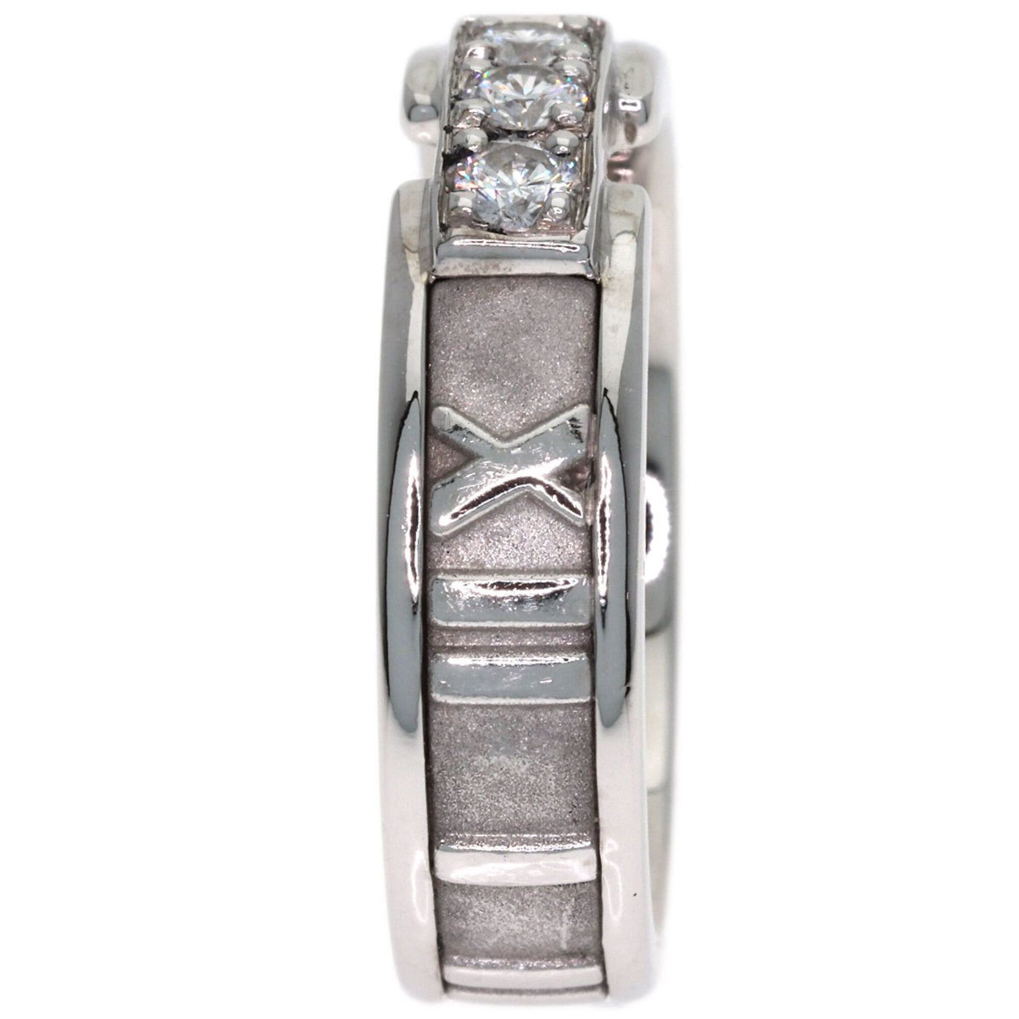 Tiffany & Co. Tiffany & Co. Atlas Diamond Ring, 18K White Gold, Women's. Size ONE SIZE - 3 Thumbnail