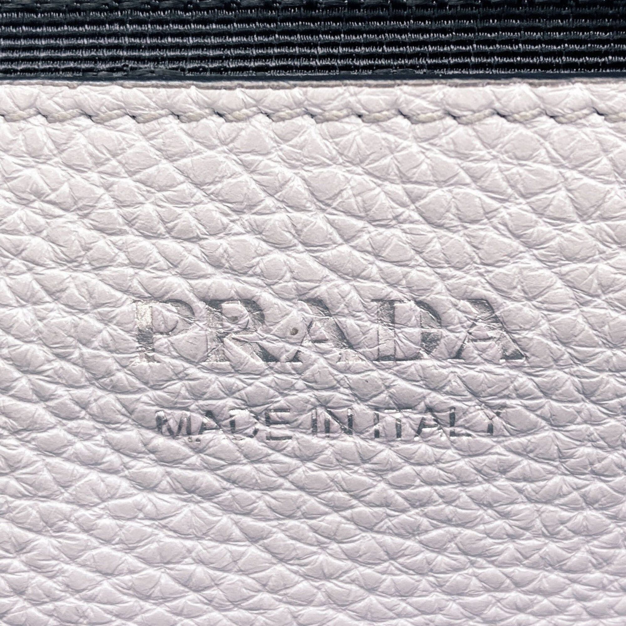 Prada Prada 2-Way Shoulder Bag, Calfskin, Women's PRADA Size ONE SIZE - 7 Thumbnail